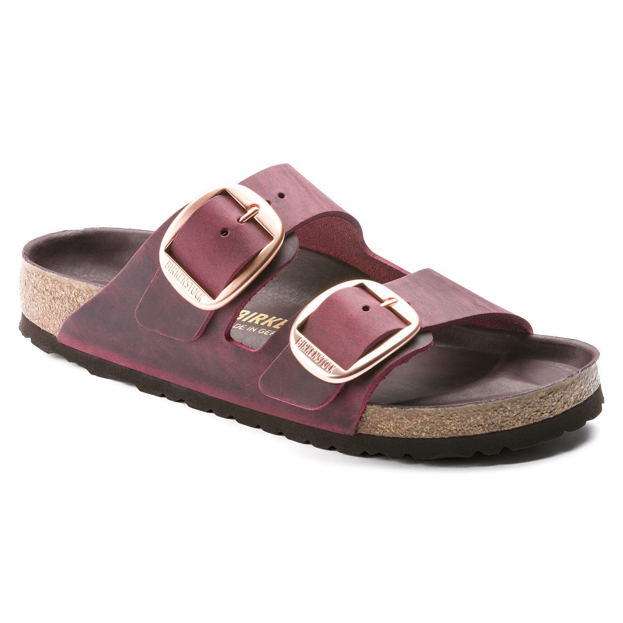 Arizona Big Buckle Oiled Leather Zinfandel