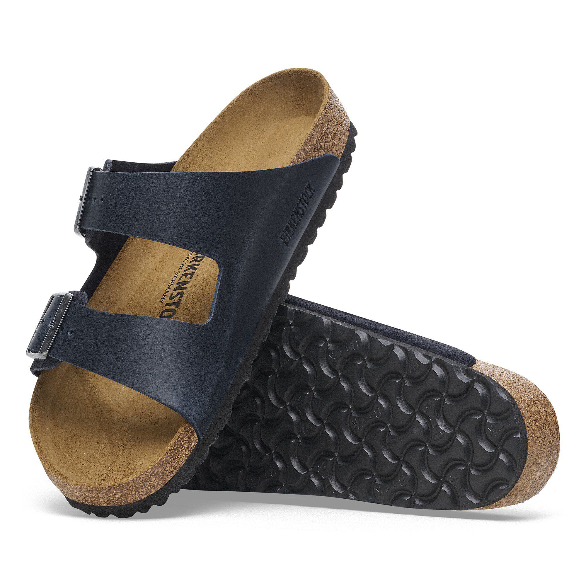 Arizona Mixed Leather Midnight Blue | BIRKENSTOCK