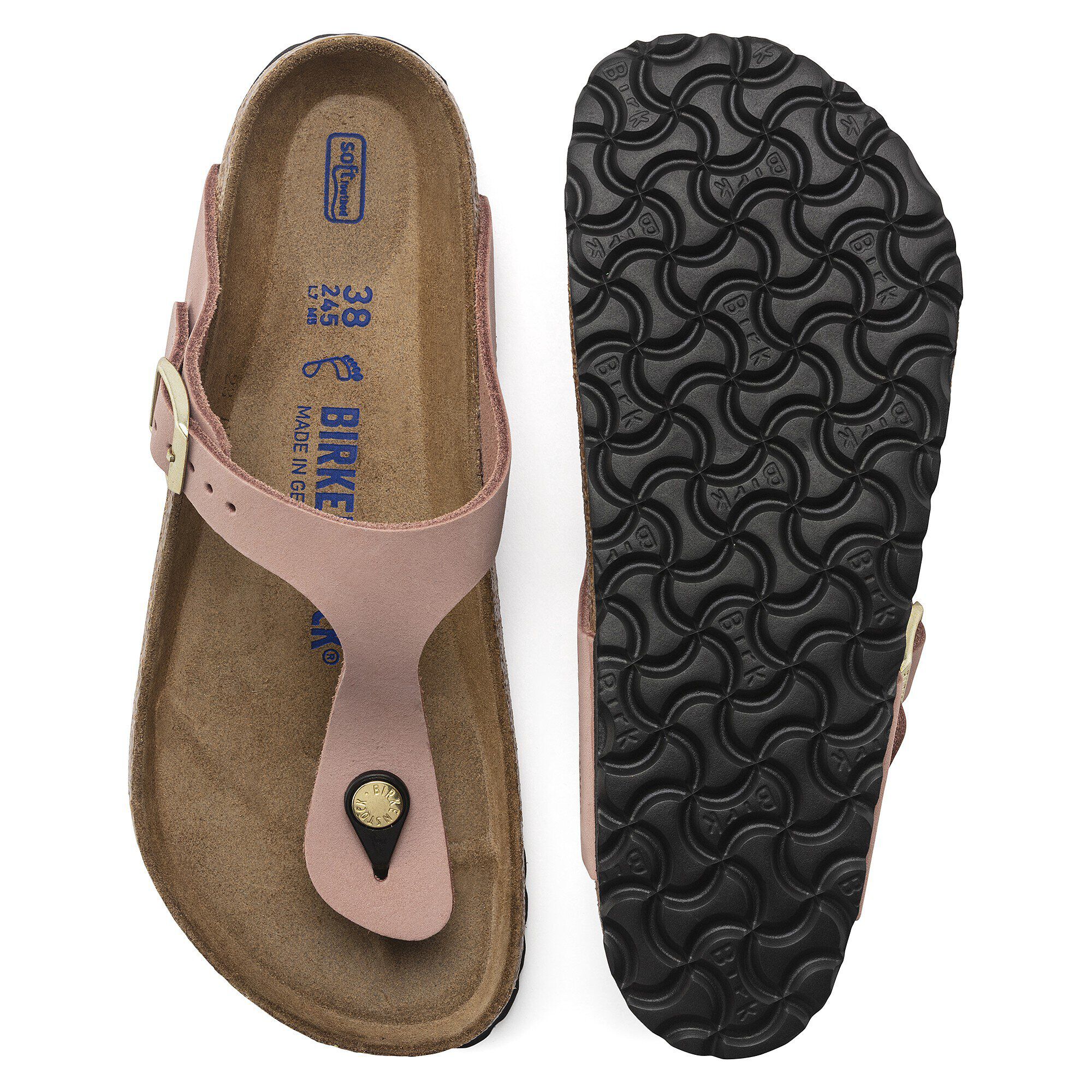 Gizeh soft sales footbed old rose