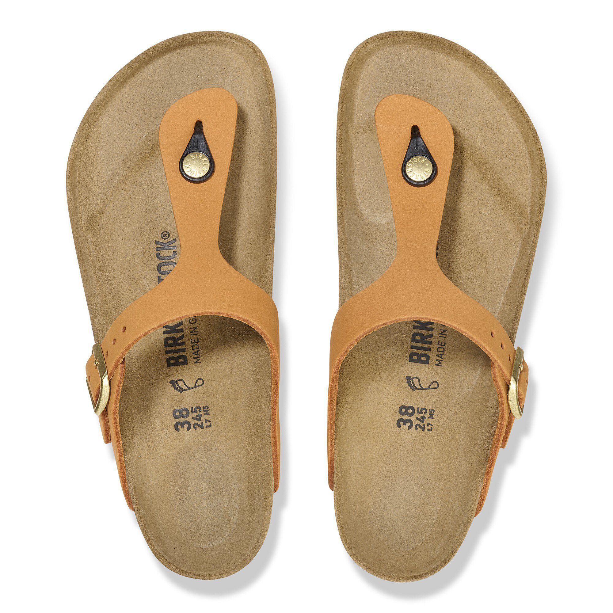 Birkenstock sales gizeh orange