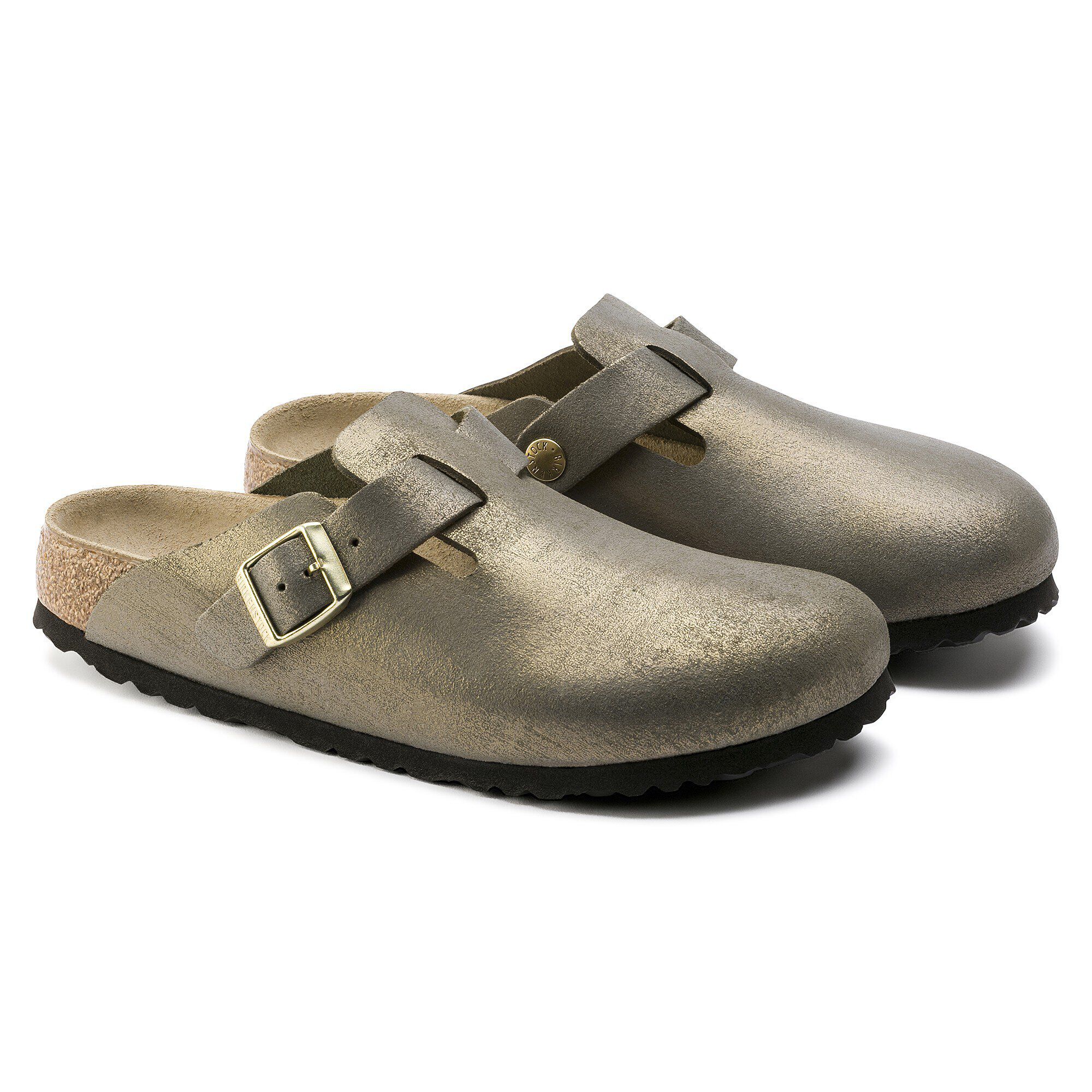 Washed metallic top antique gold