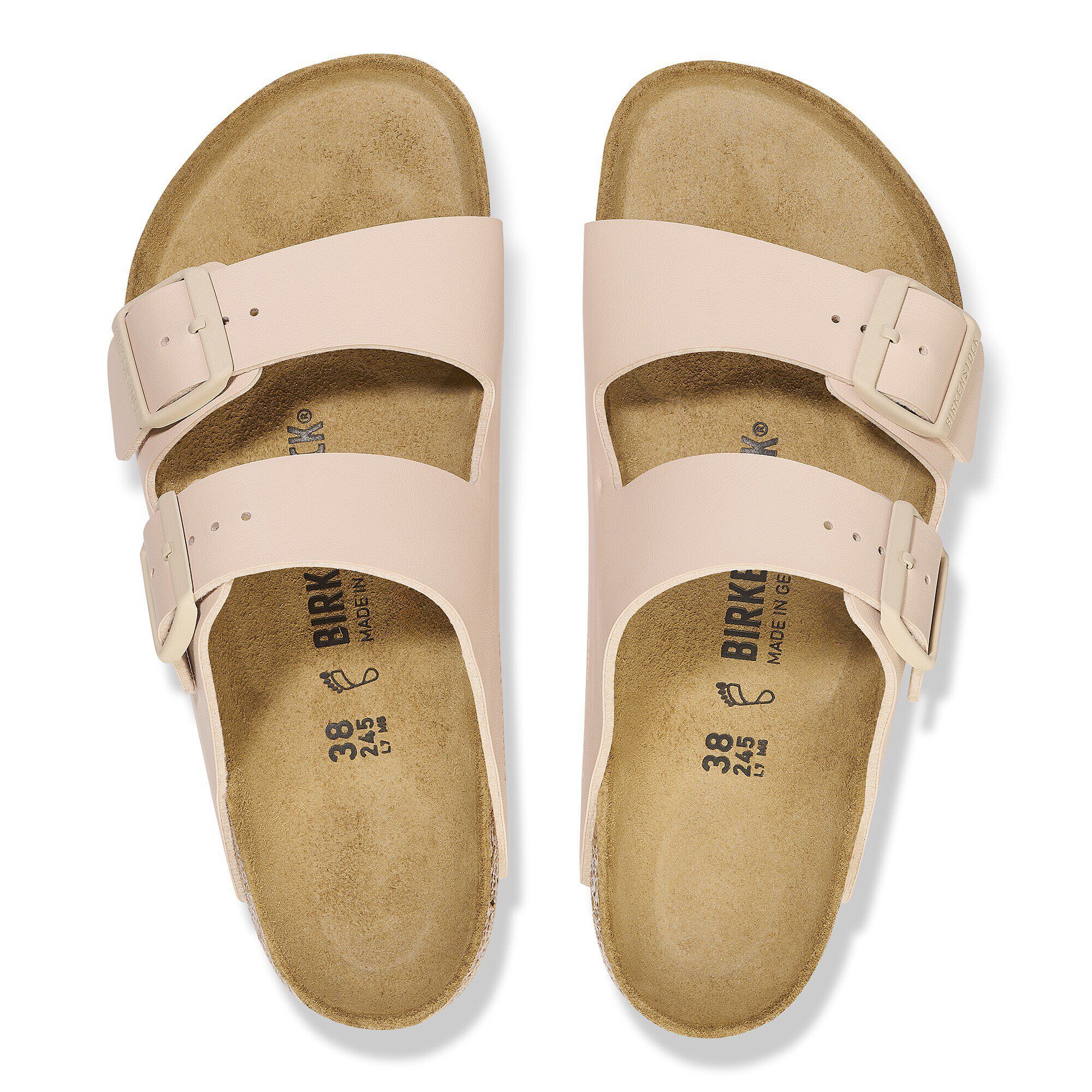 Arizona Birko Flor New Beige BIRKENSTOCK