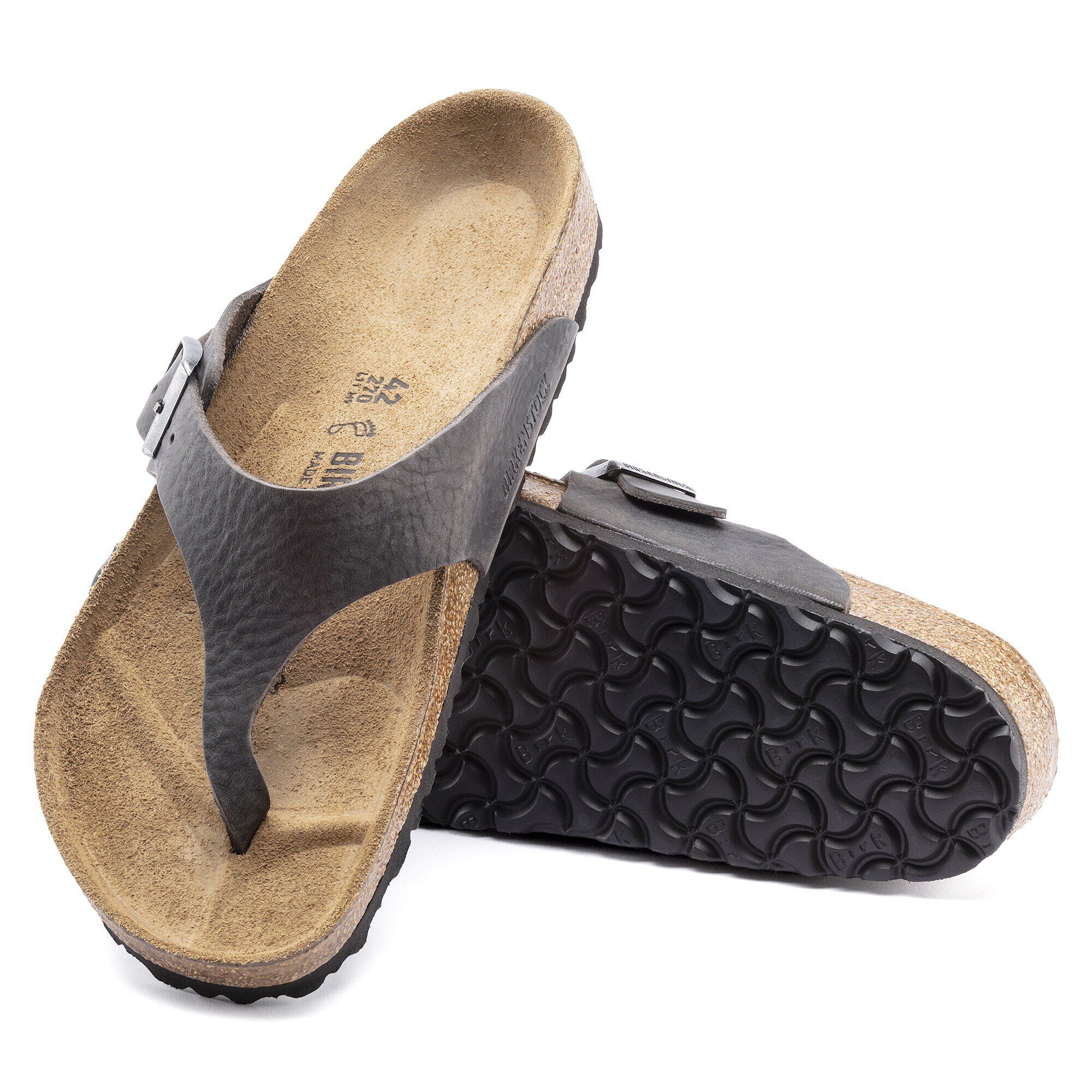 Como Nubuck Leather Camberra Iron
