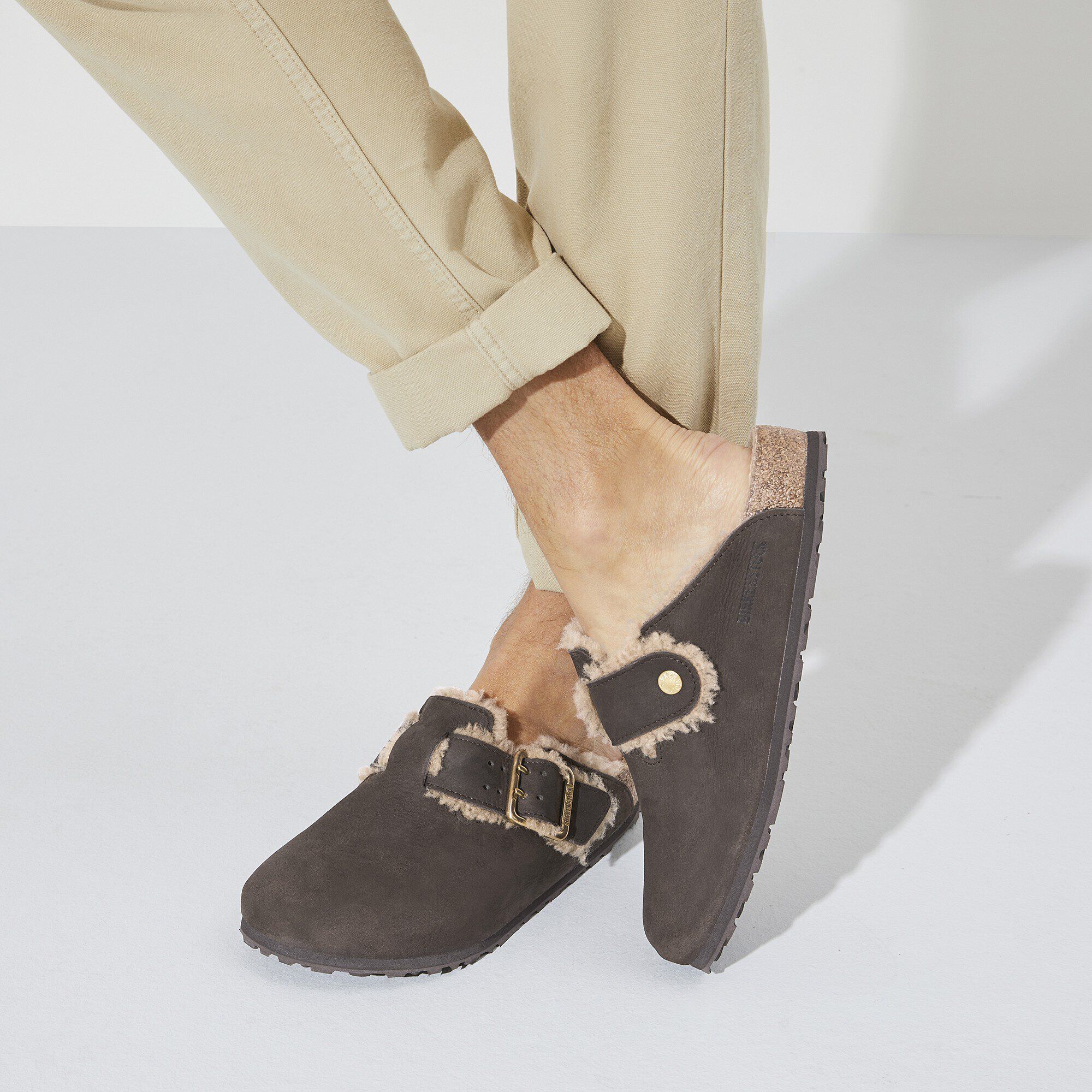 Birkenstock boston shearling mens shop