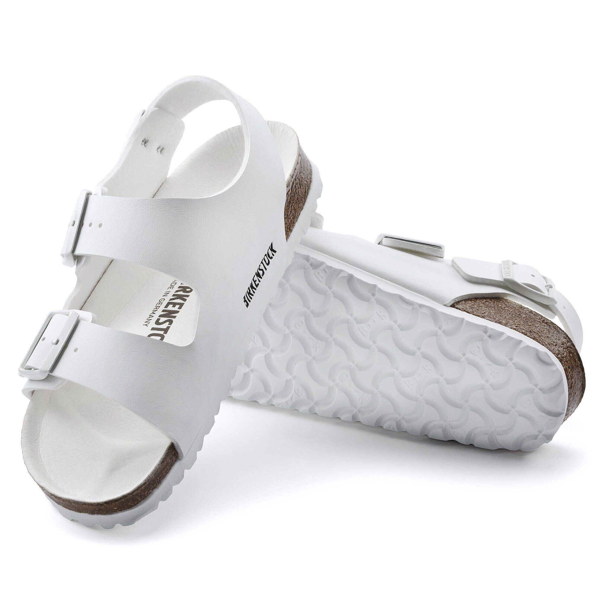 Birkenstock milano sandals white on sale