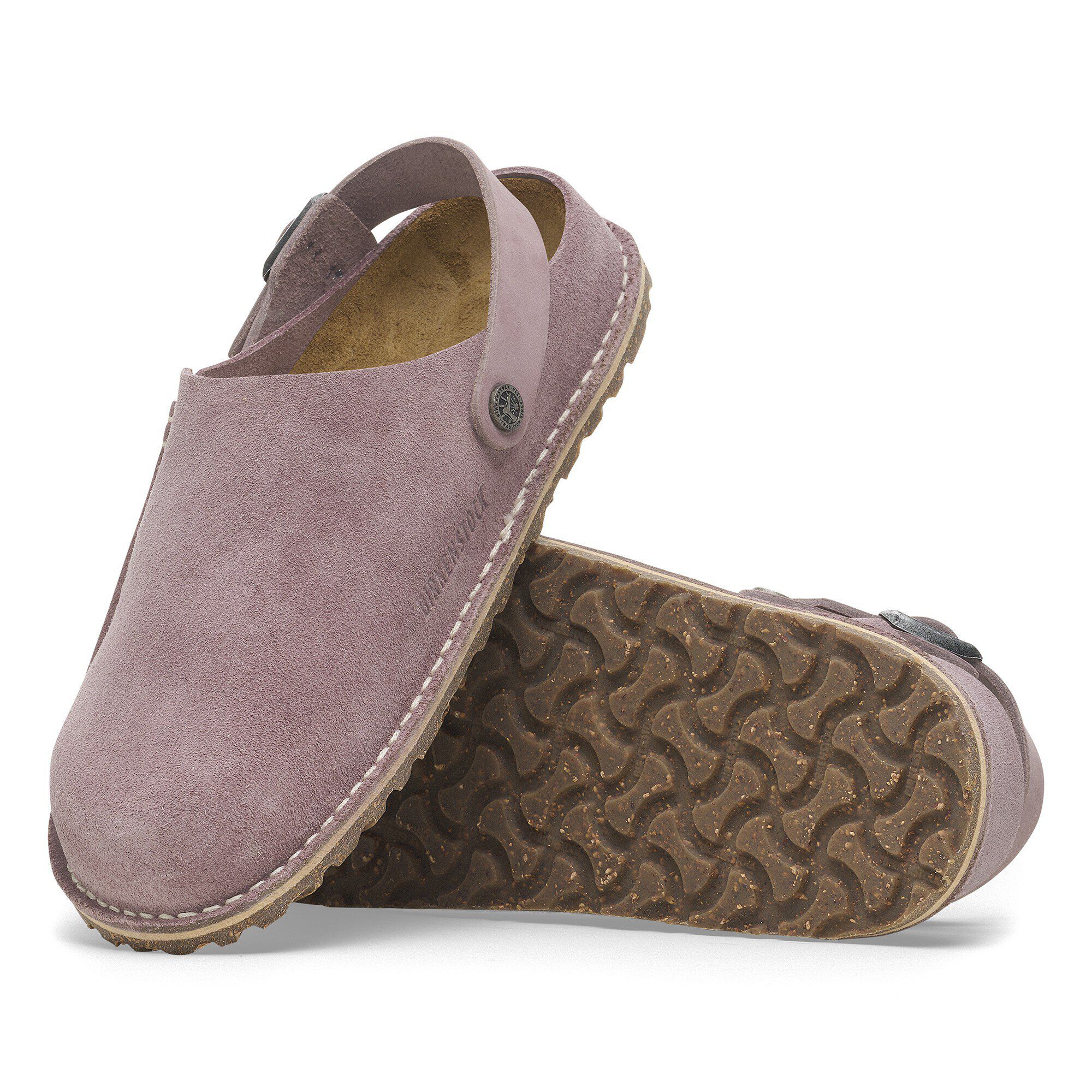 Lutry Premium Suede Suede Leather Faded Purple | BIRKENSTOCK