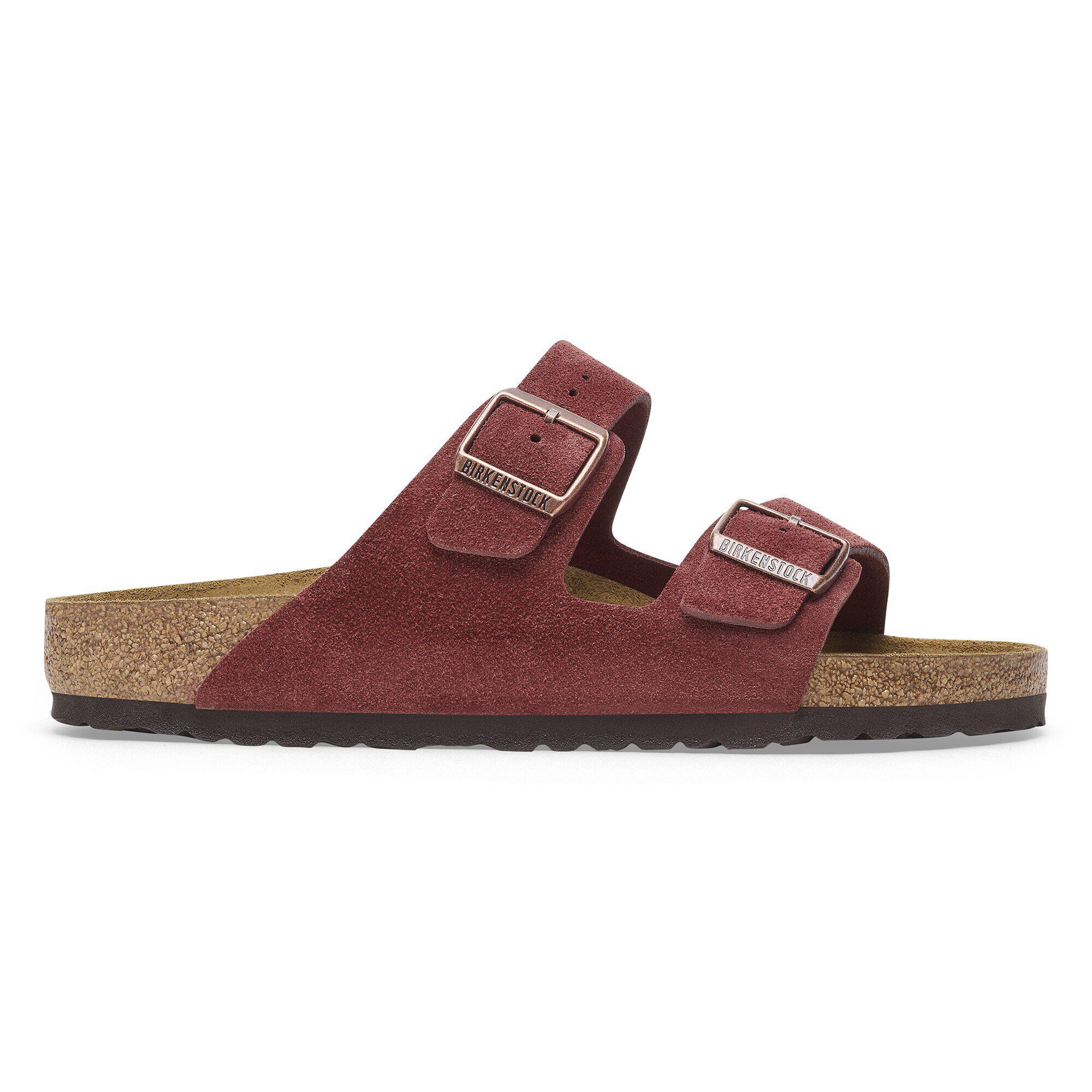 Birkenstock arizona shearling burgundy new arrivals