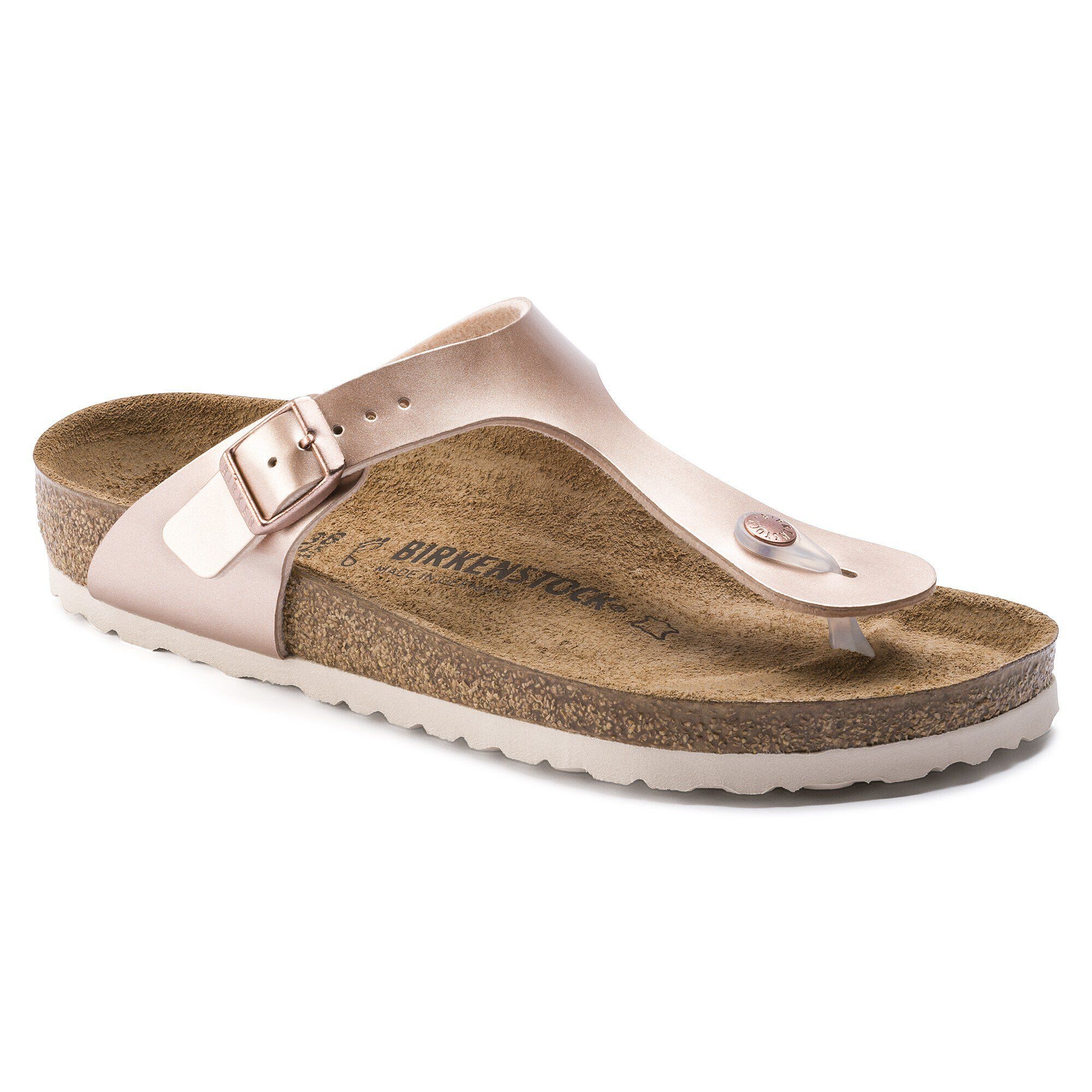 Gizeh Birko Flor Electric Metallic Copper BIRKENSTOCK