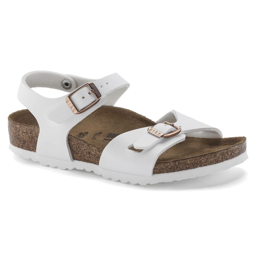 bringe handlingen Arving Fængsling Rio Kids Birko-Flor White | BIRKENSTOCK