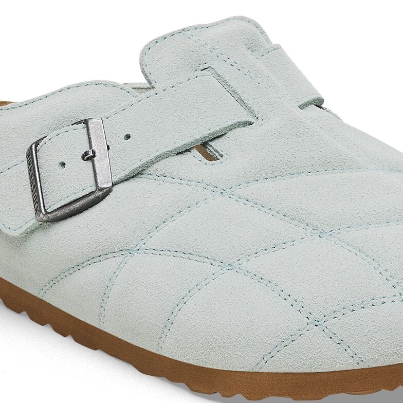 Boston Quilted Suede Leather