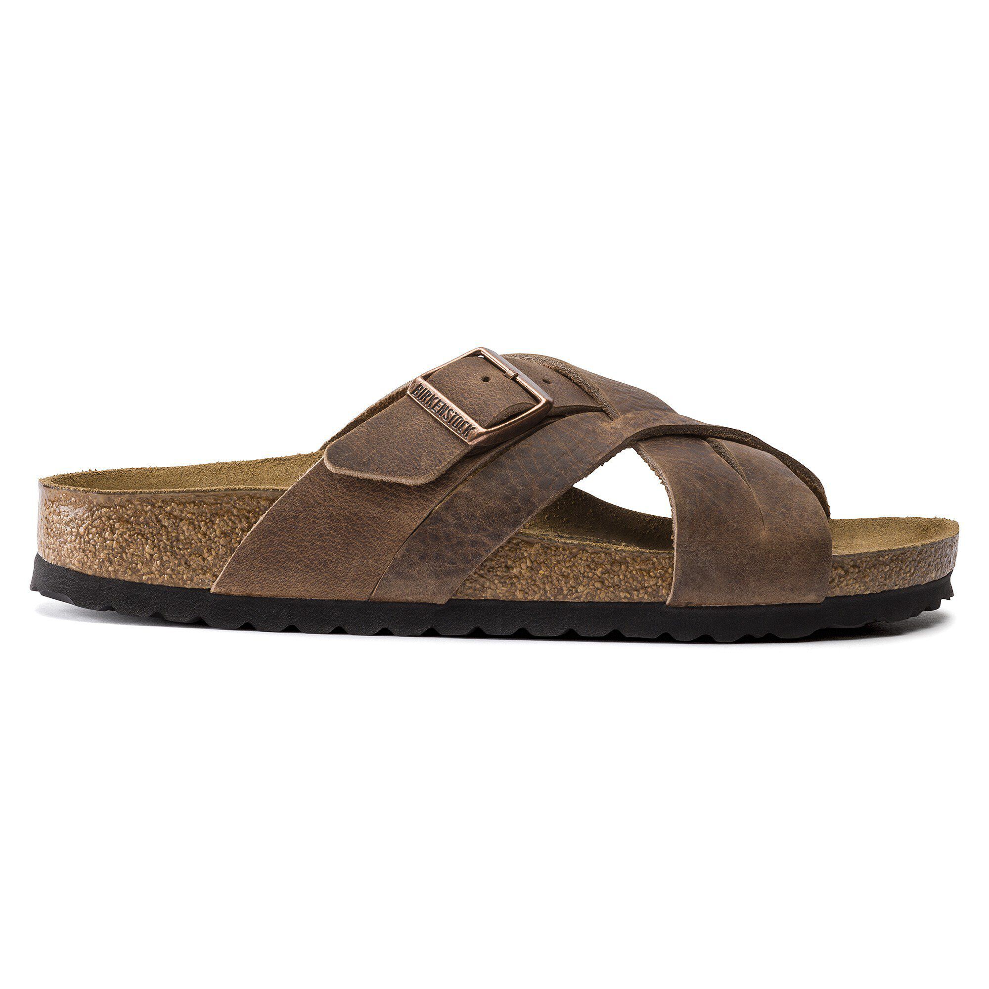 Lugano Oiled Leather Camberra Old Tobacco BIRKENSTOCK