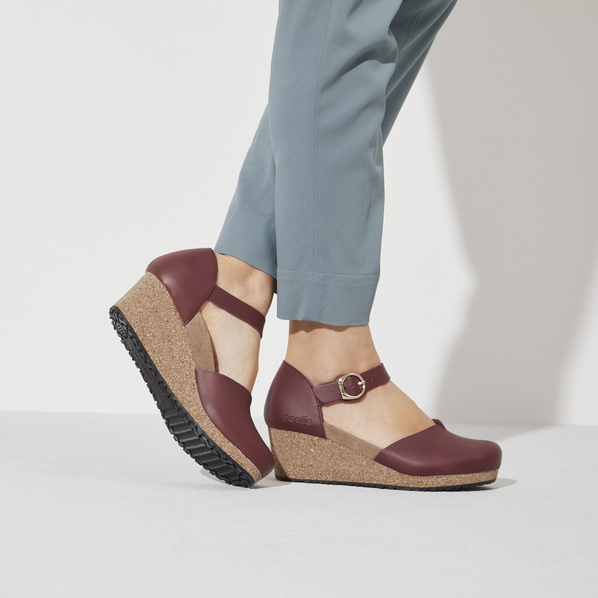 Mary Leather Wine | BIRKENSTOCK