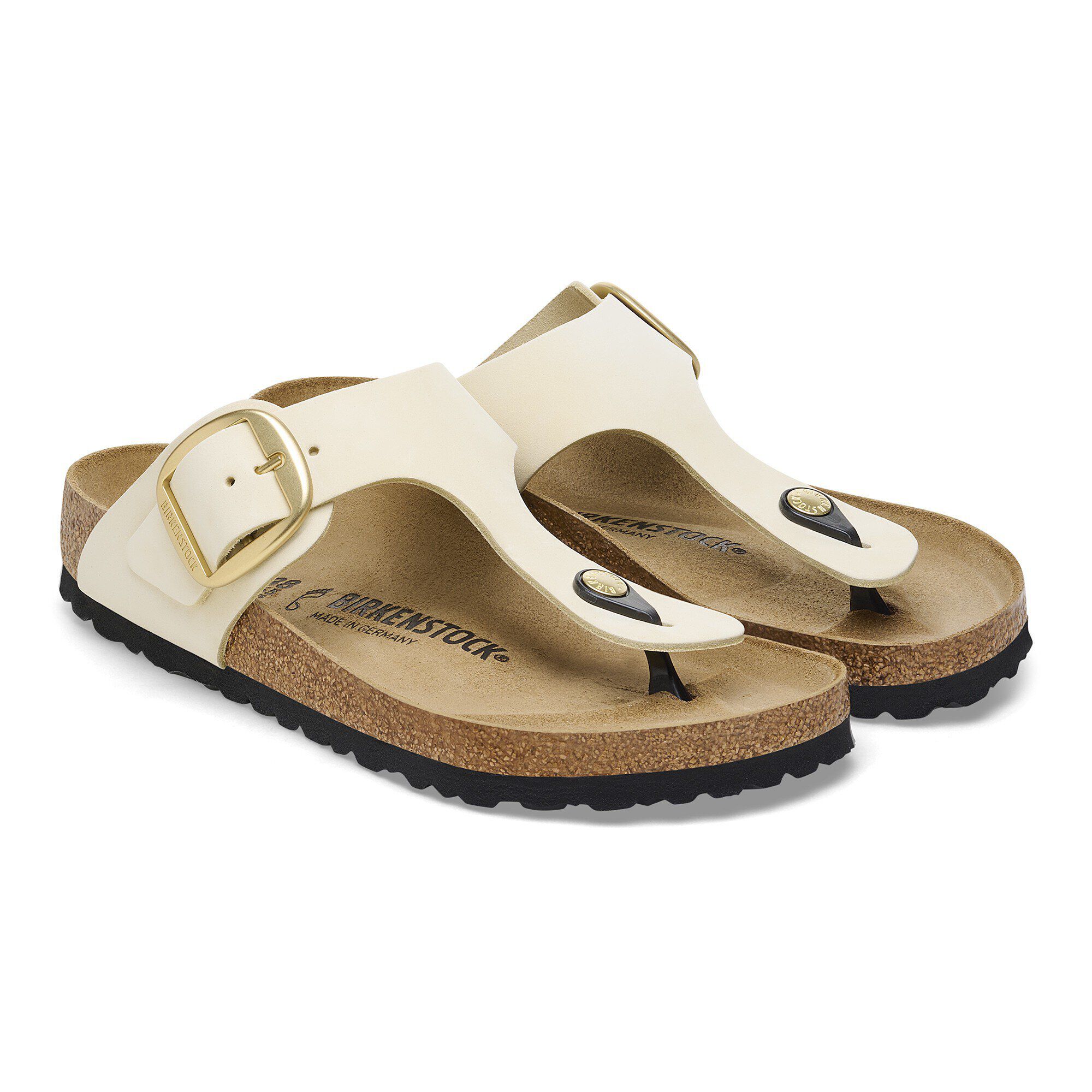Gizeh Big Buckle Nubuk Leather