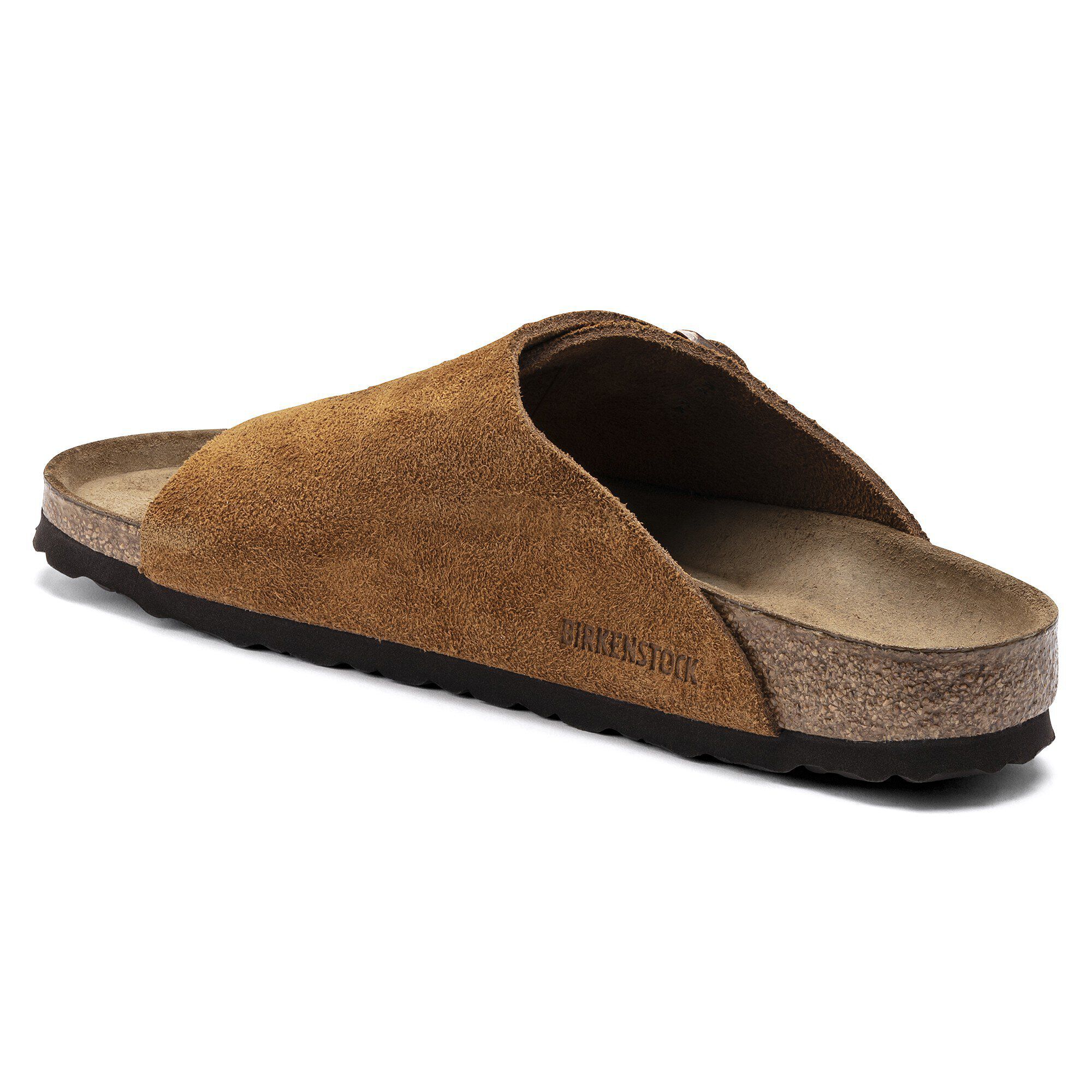 Zürich Soft Footbed Suede Leather Mink