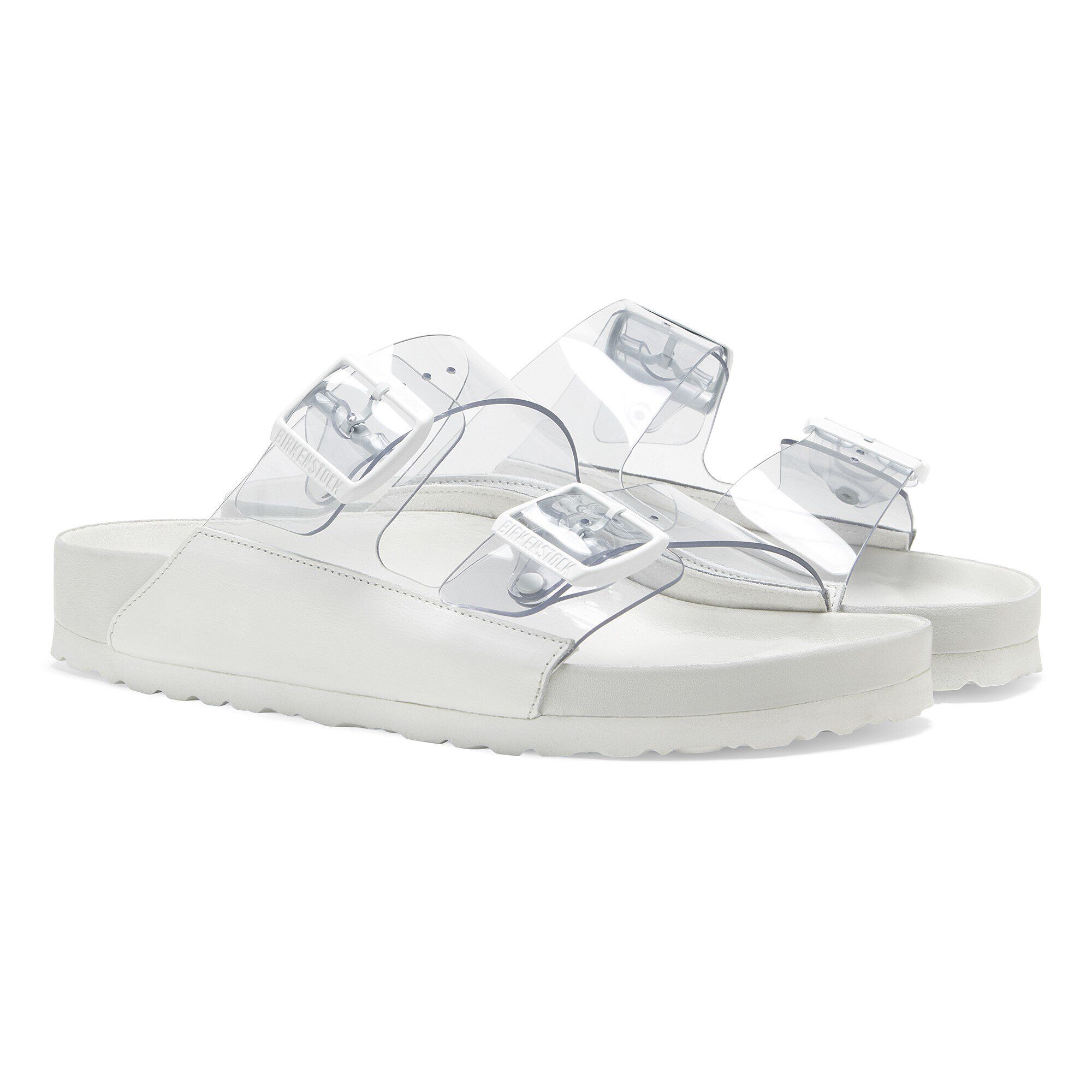 Manolo Blahnik Arizona PVC Synthetics White | BIRKENSTOCK