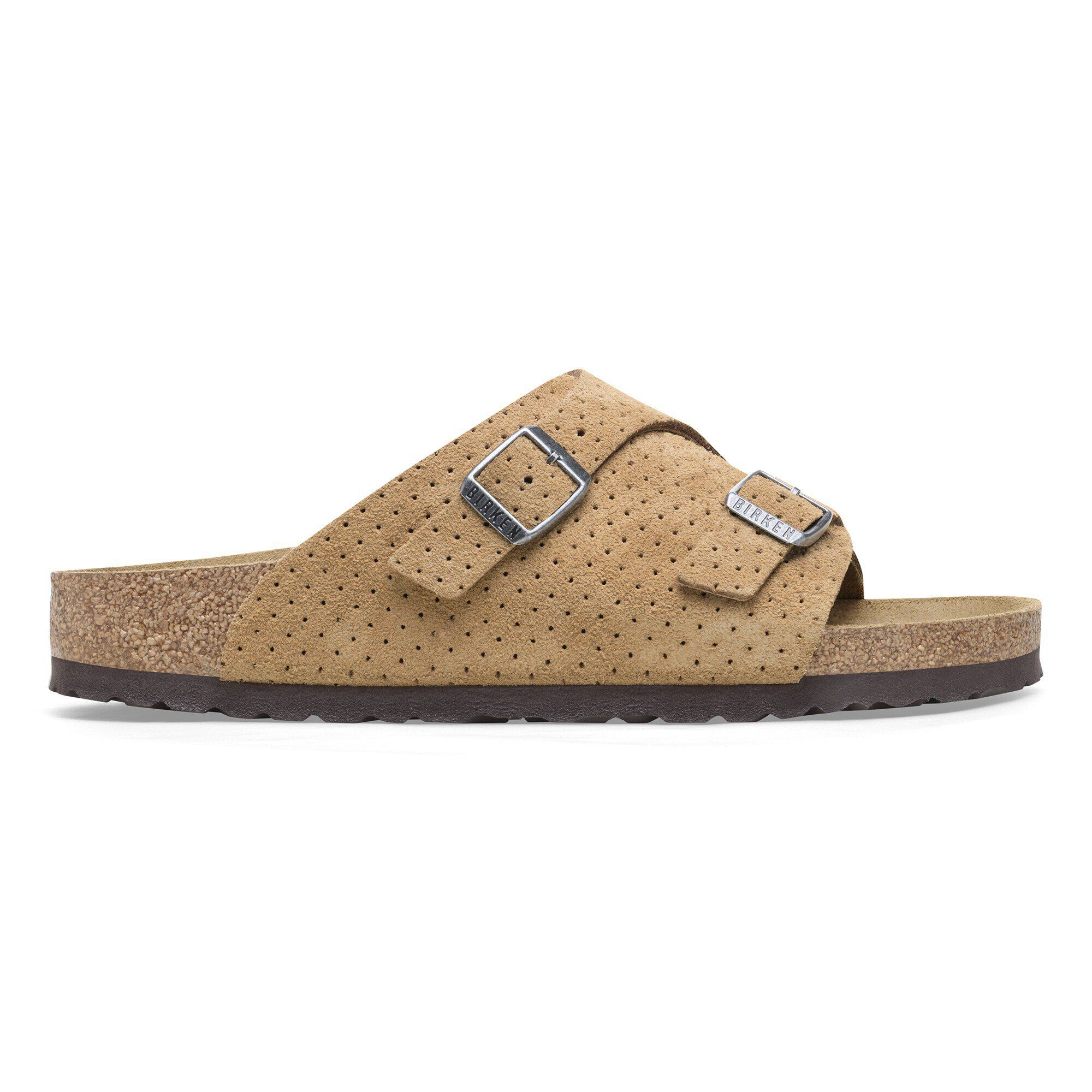 Zürich Suede Embossed Dotted New Beige | BIRKENSTOCK