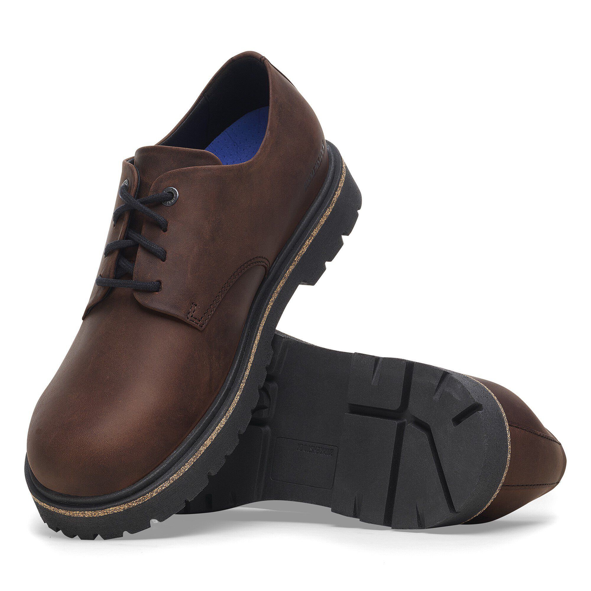ビルケン ハイウッド highwood lace low 40 Highwood Lace Low Oiled Leather Graphite | BIRKENSTOCK