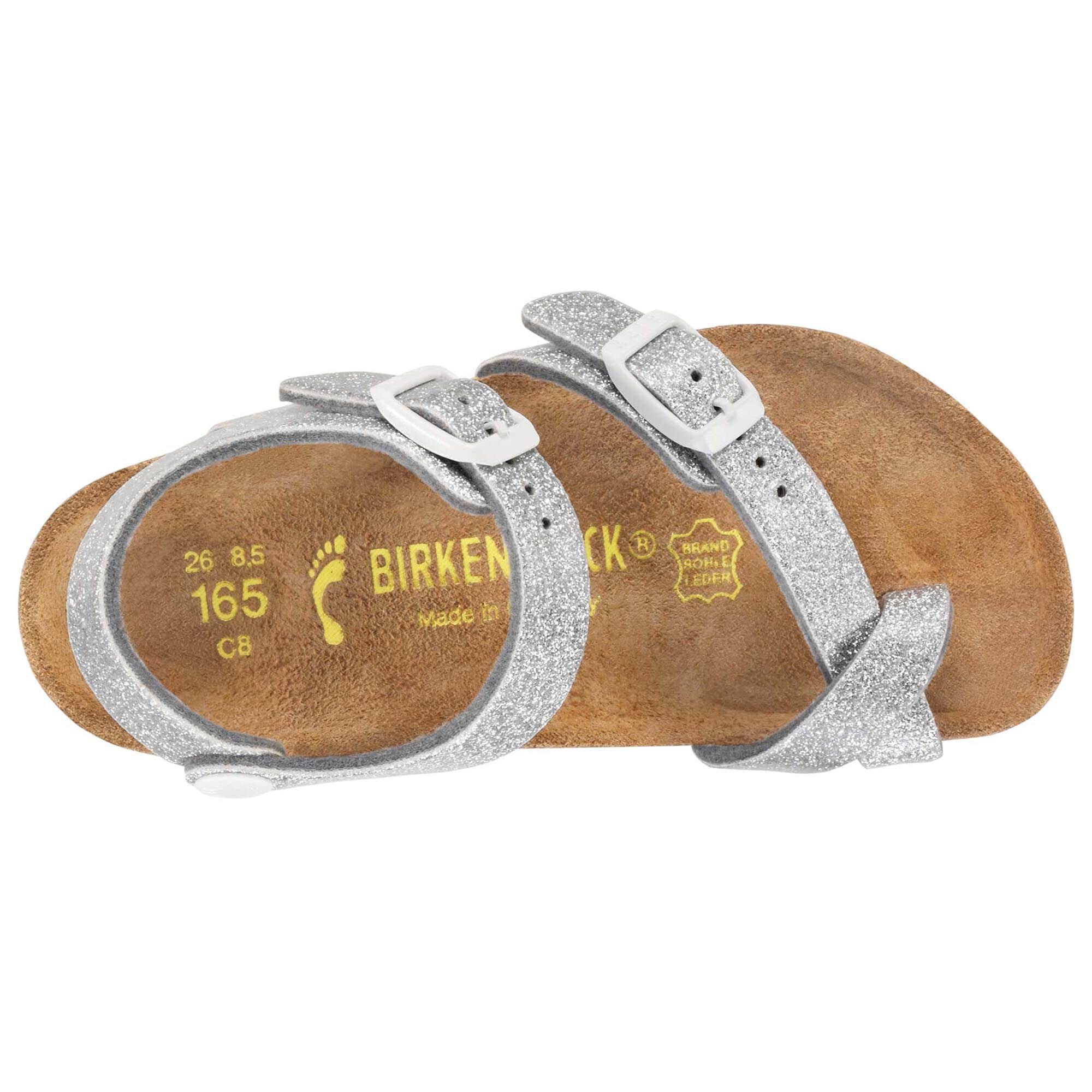 Birkenstock gizeh top galaxy silver