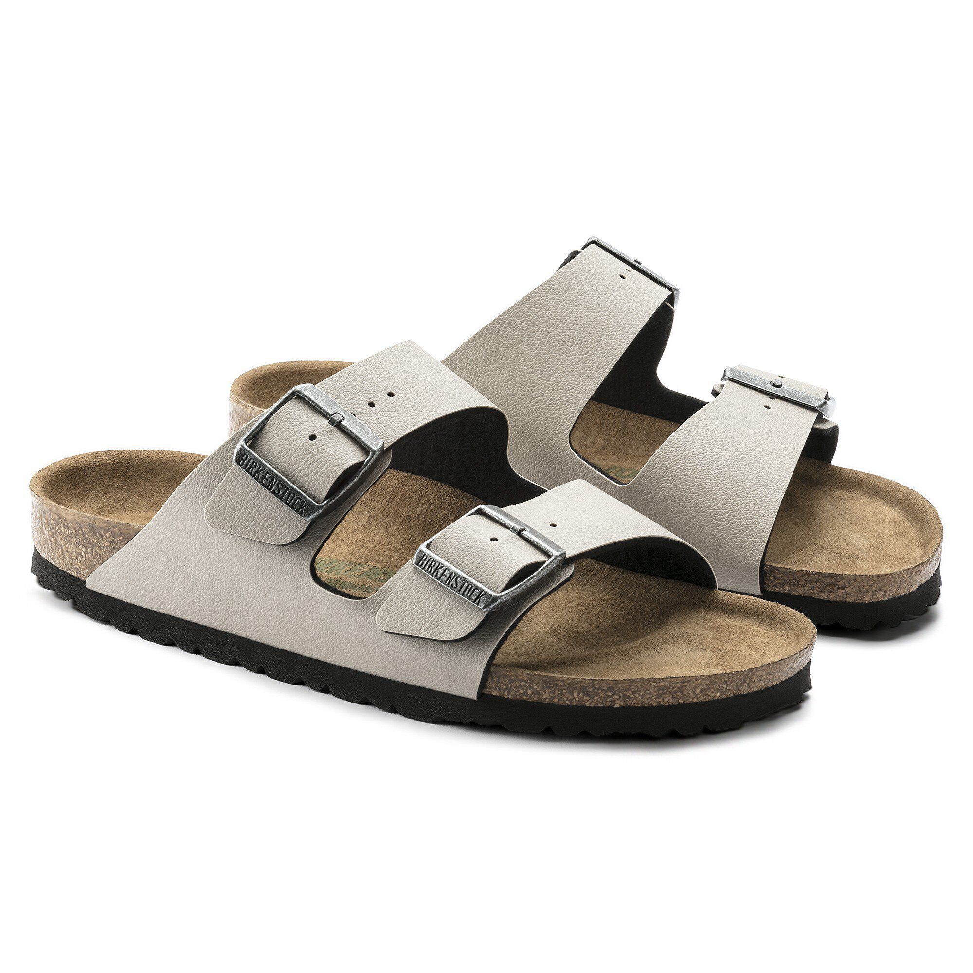 Birkenstock arizona pull up stone new arrivals vegan
