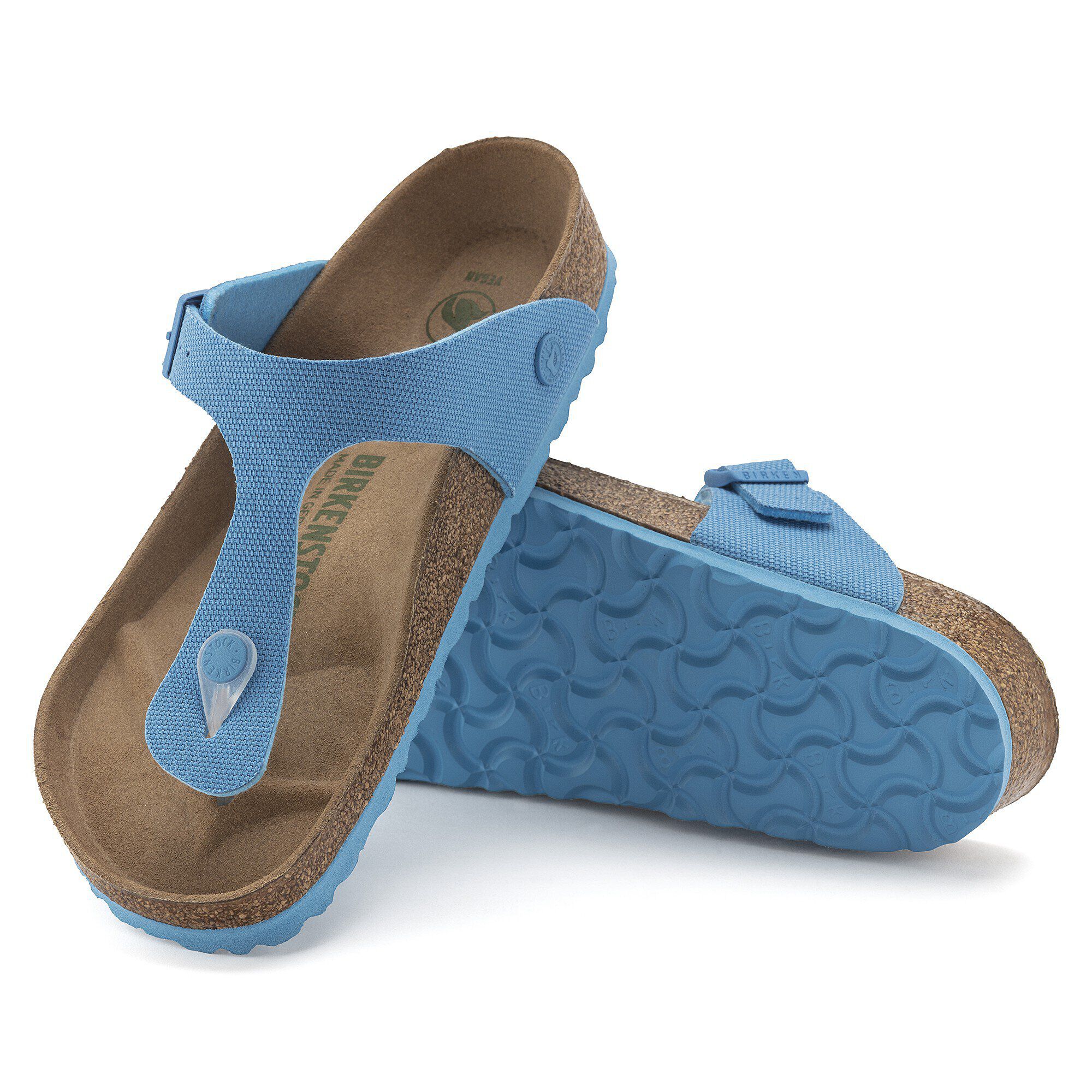 Birkenstock gizeh ancient mosaic blue hot sale