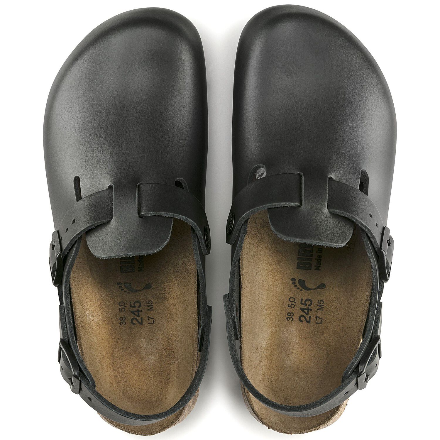 Tokio Super Grip Leather Black | BIRKENSTOCK