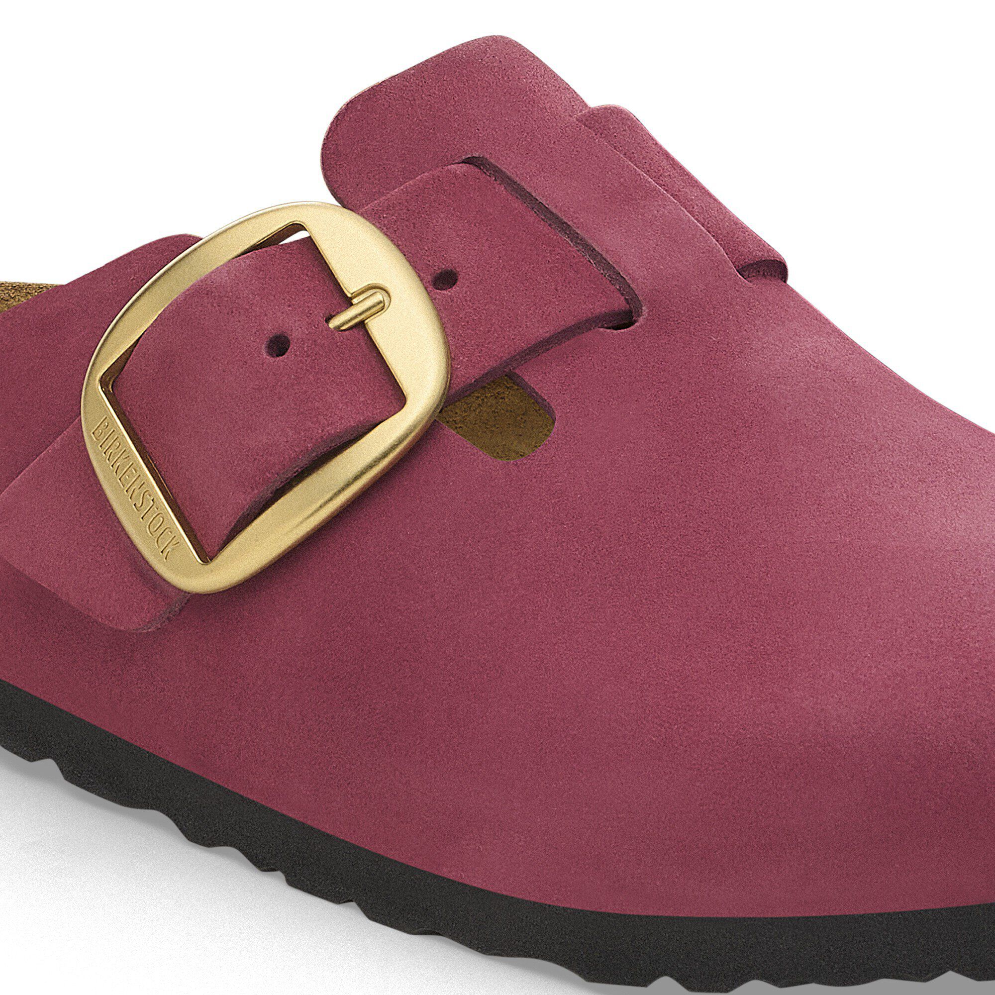 Boston Big Buckle Nubuk Leather