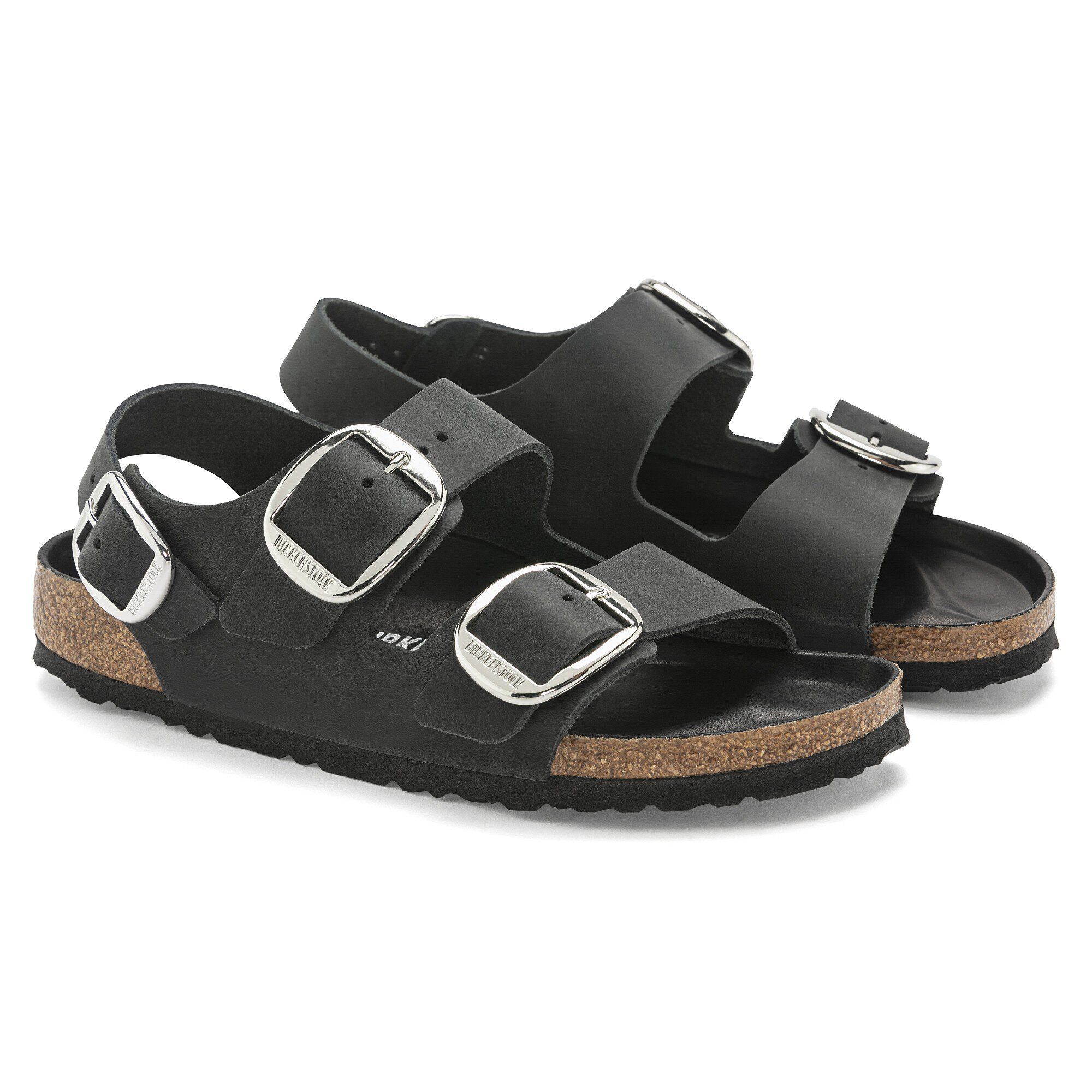Milano Big Buckle Natural Leather Oiled