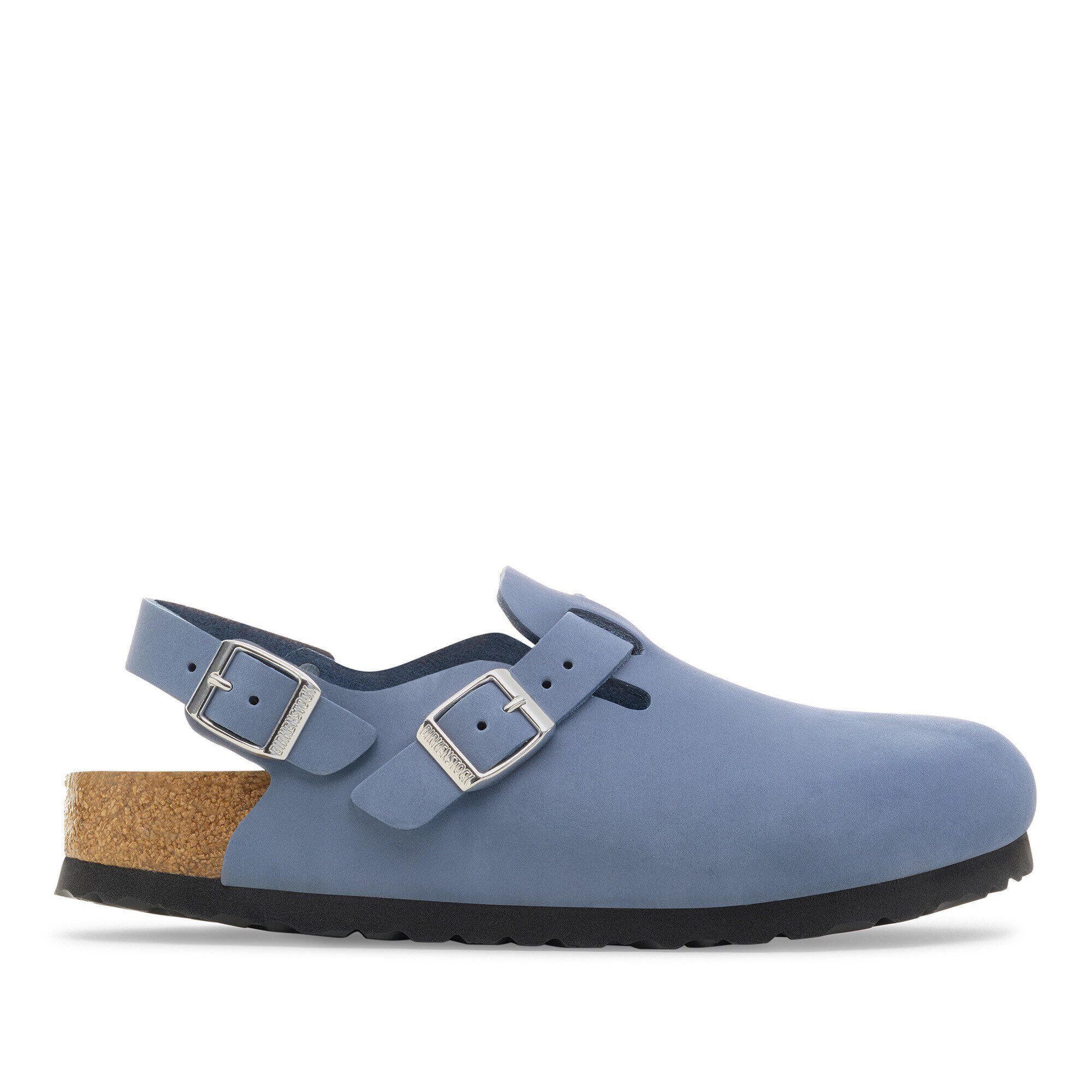 リョウ Tokio Nubuck Leather Stone Blue | BIRKENSTOCK