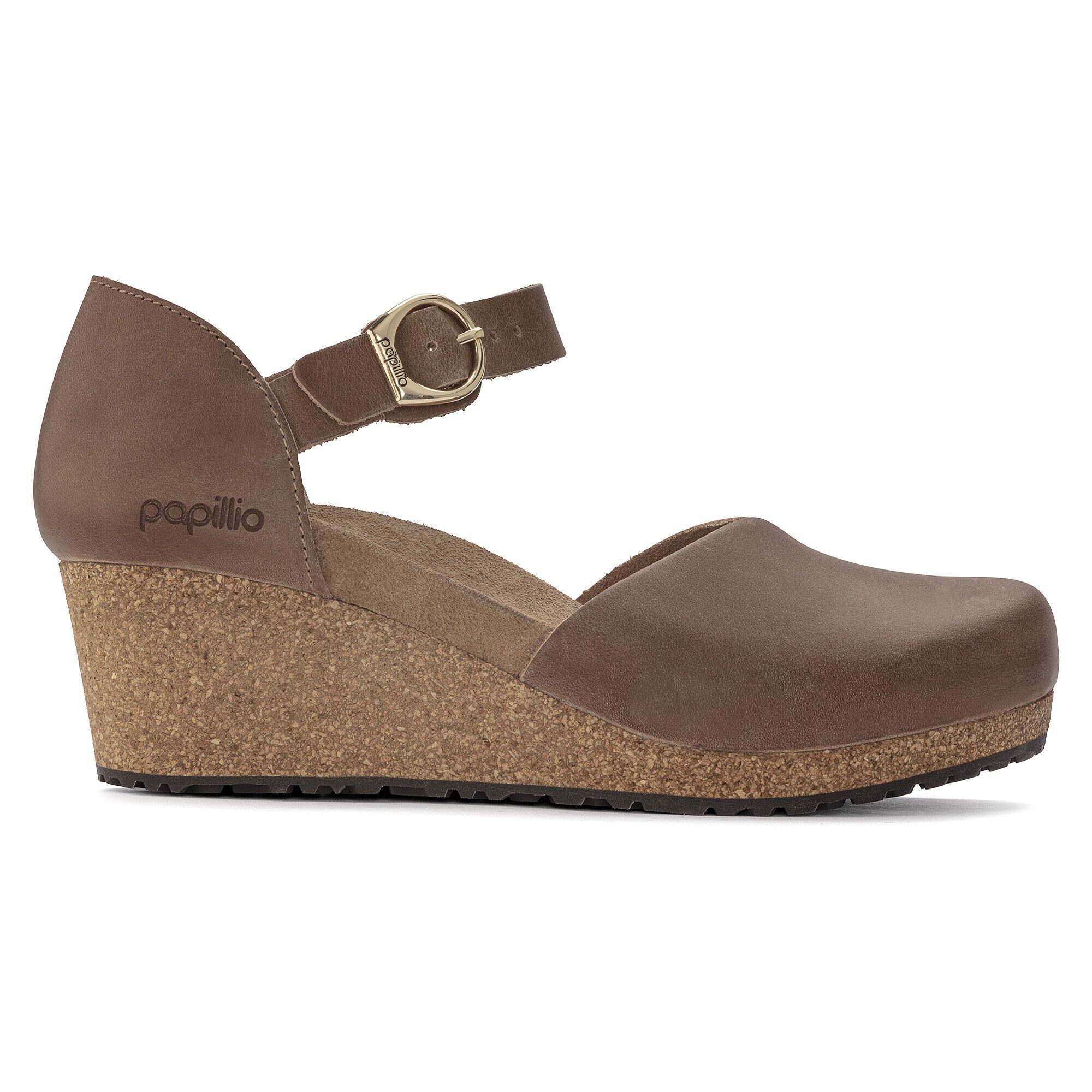 Mary Ring Buckle Oiled Leather Cognac BIRKENSTOCK