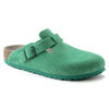 Boston Suede Leather Bold Green