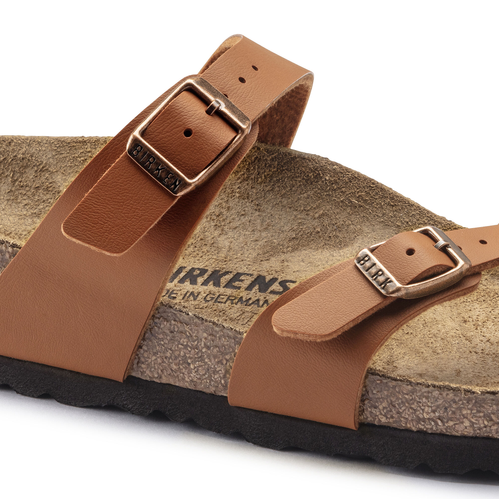 Birkenstock brown 2024 birko flor
