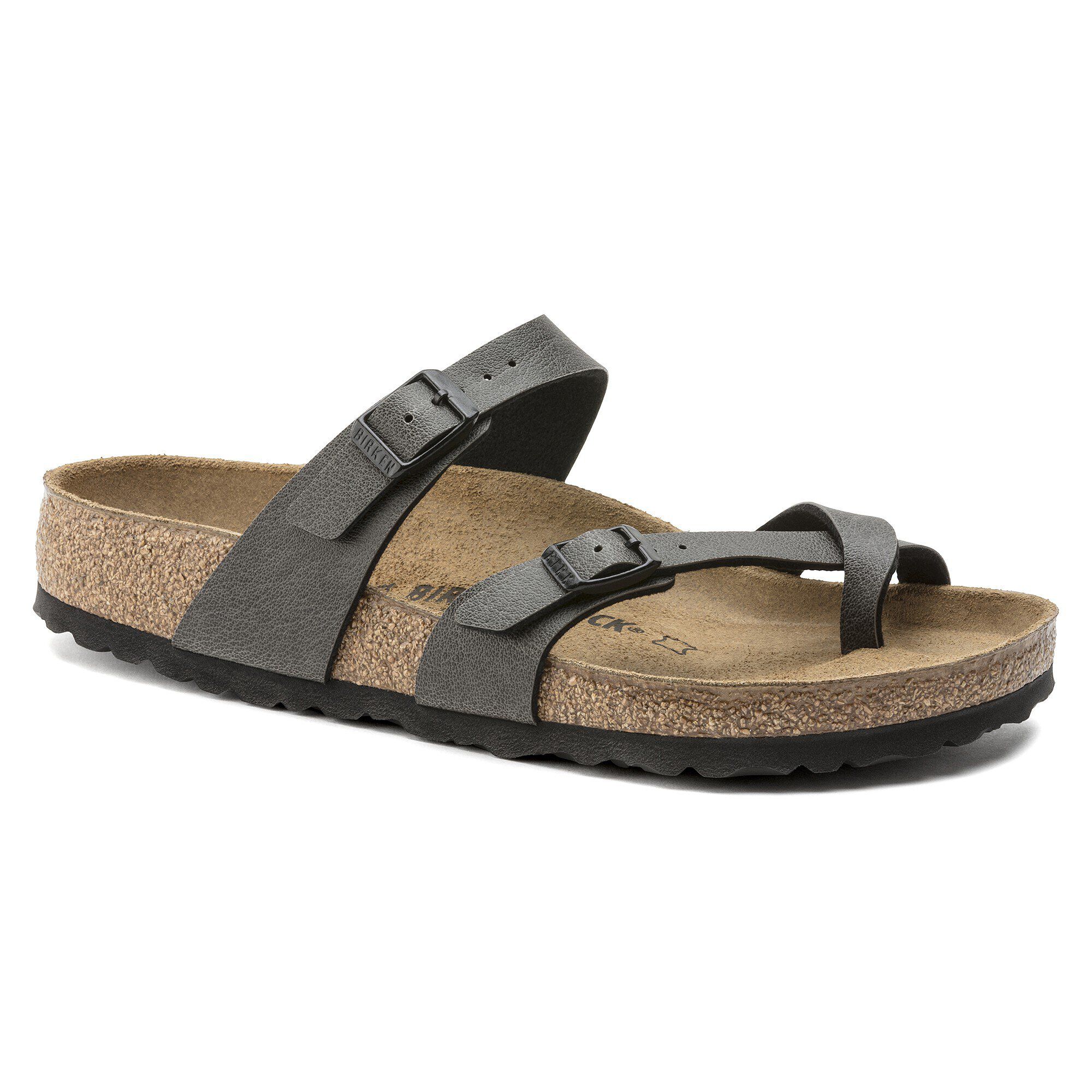 Mayari Birko Flor Pull Up Anthracite BIRKENSTOCK