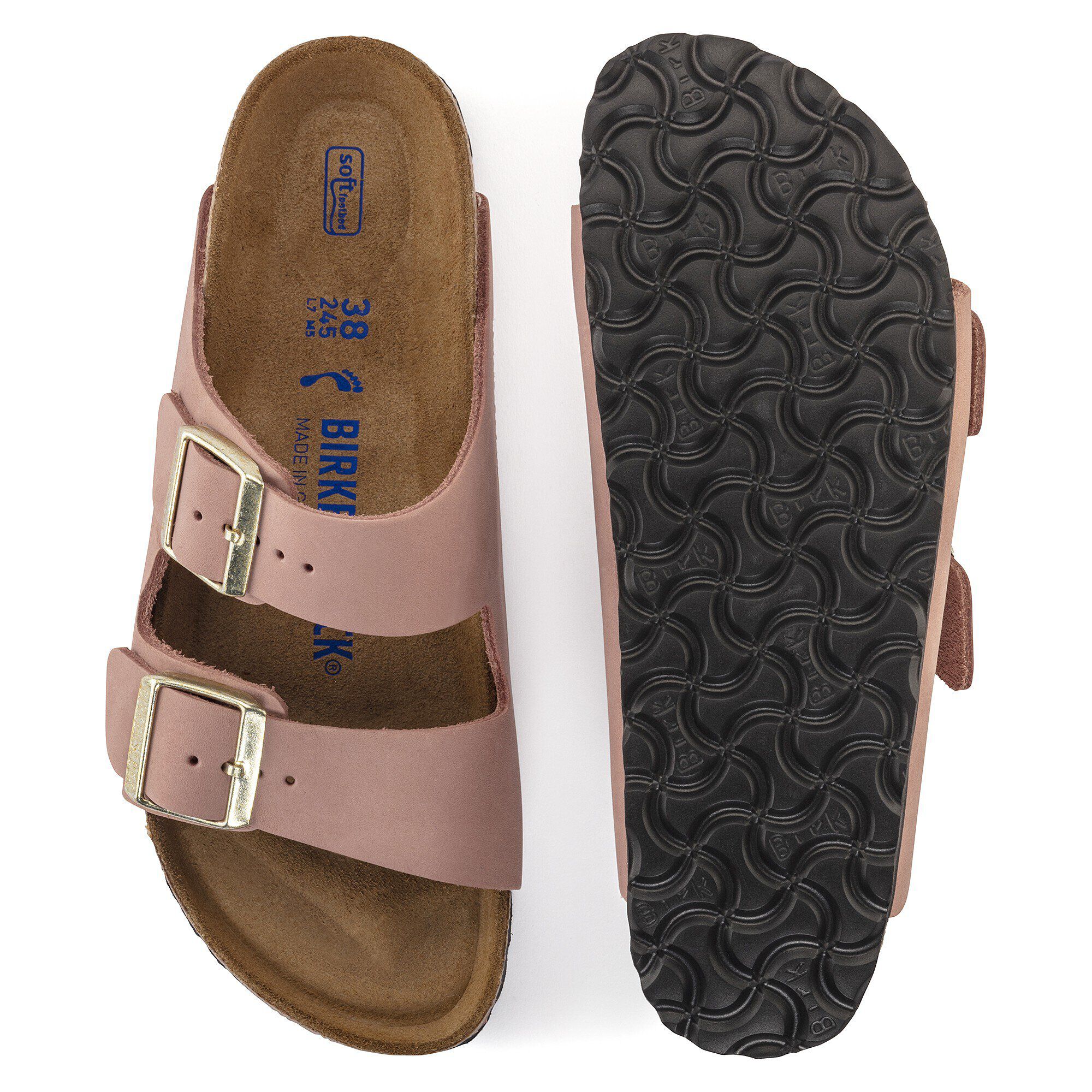 Birkenstock arizona shop soft footbed rose