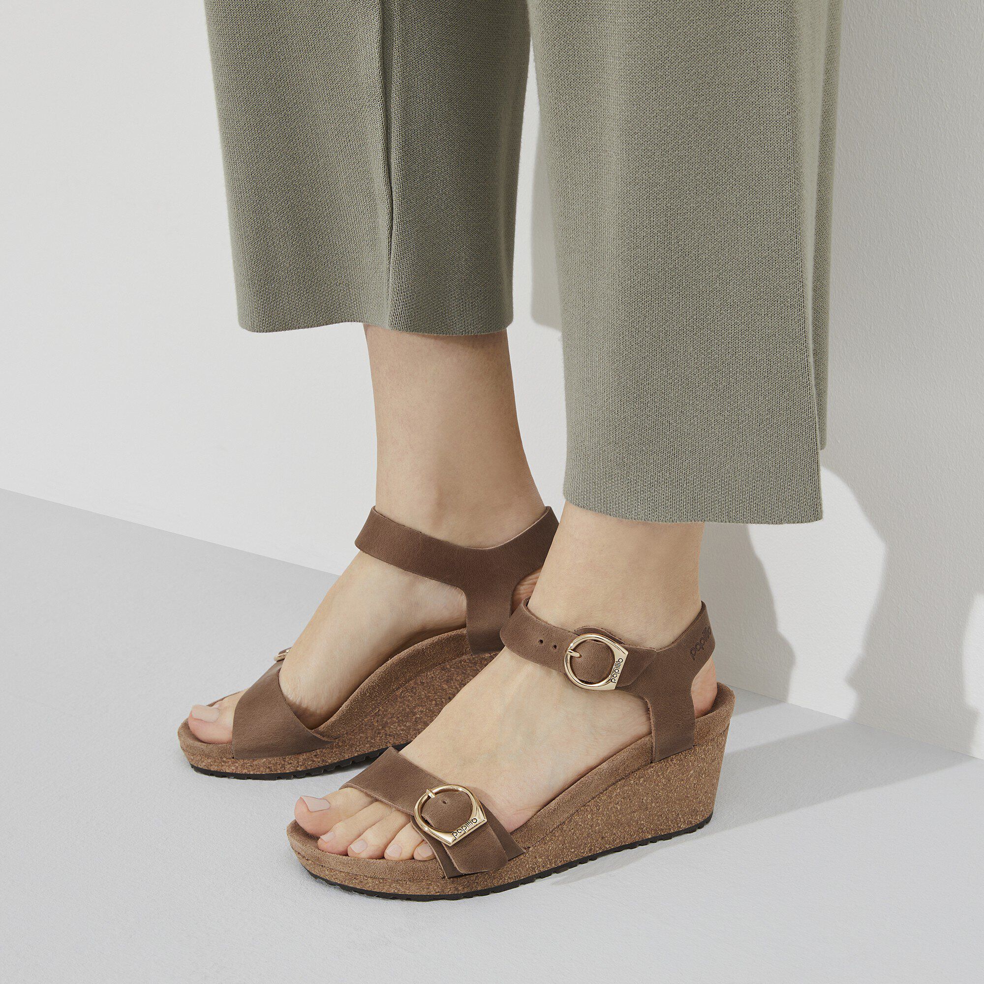 Birkenstock soley top cognac