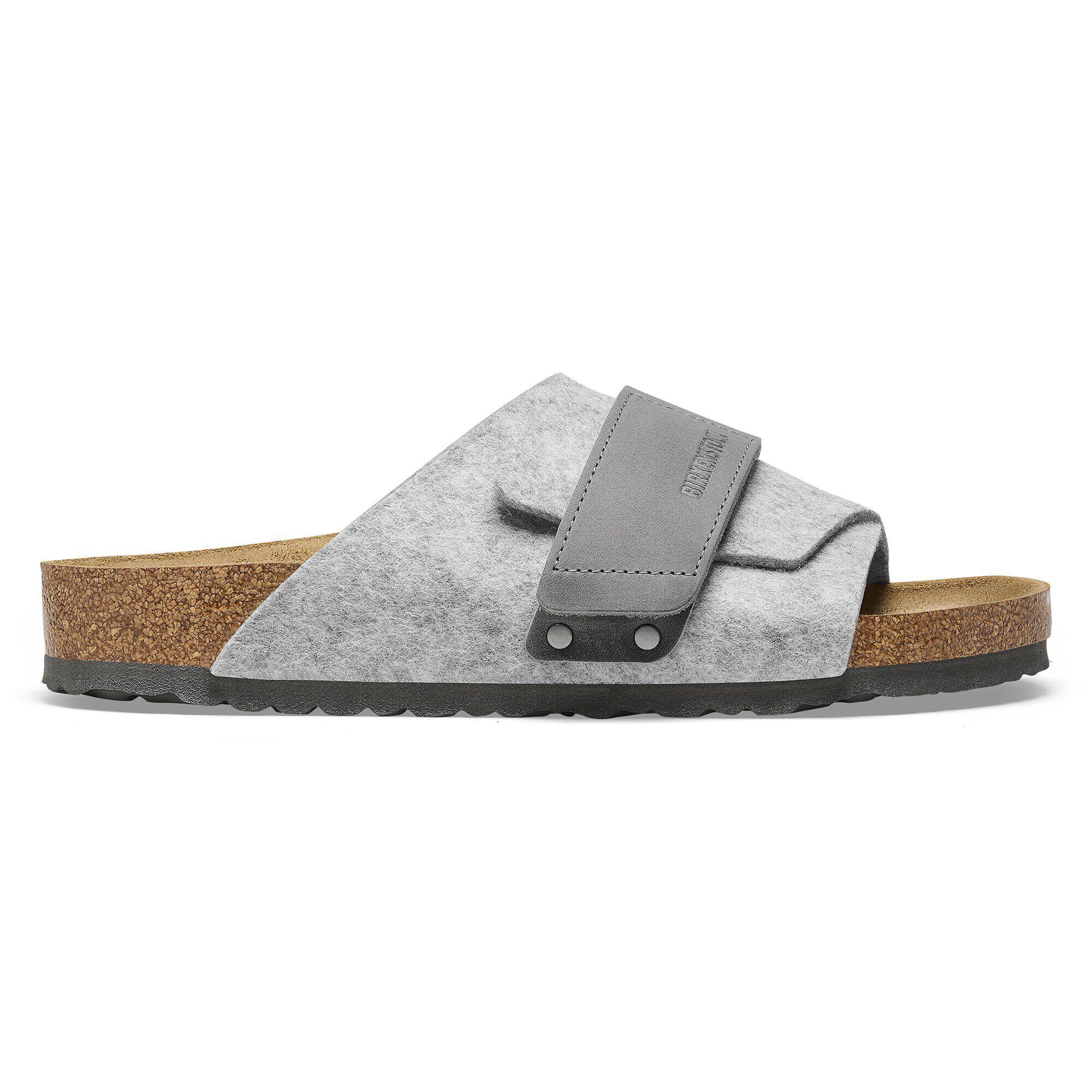 Kyoto Natural Leather-Felt Light Gray | BIRKENSTOCK Kyoto Natural Leather-Felt Light Gray | BIRKENSTOCK