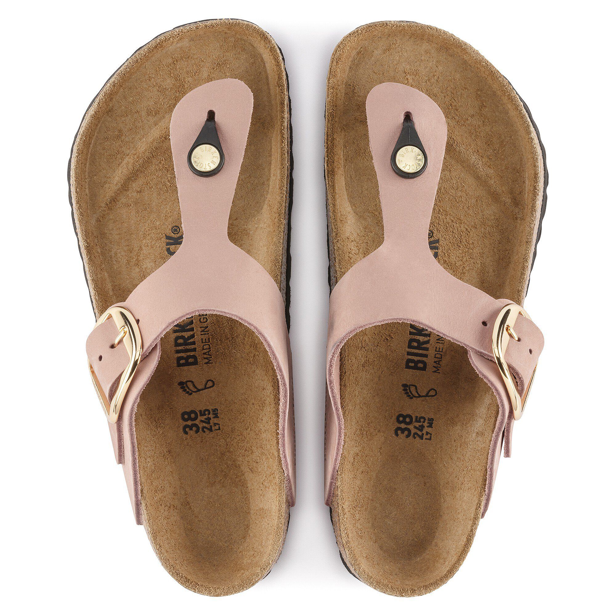 Birkenstock gizeh rose gold 38 best sale