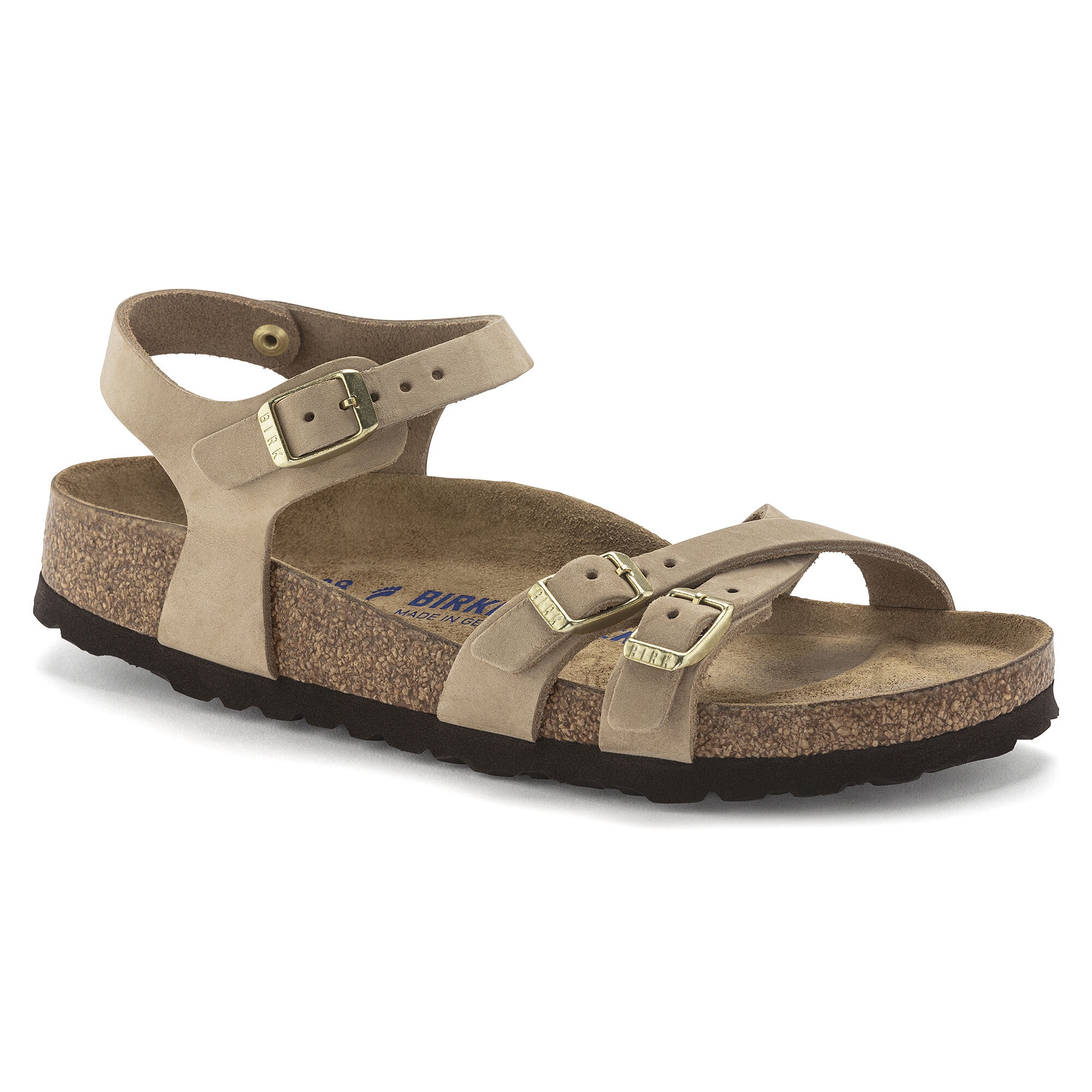 Birkenstock strap top around ankle