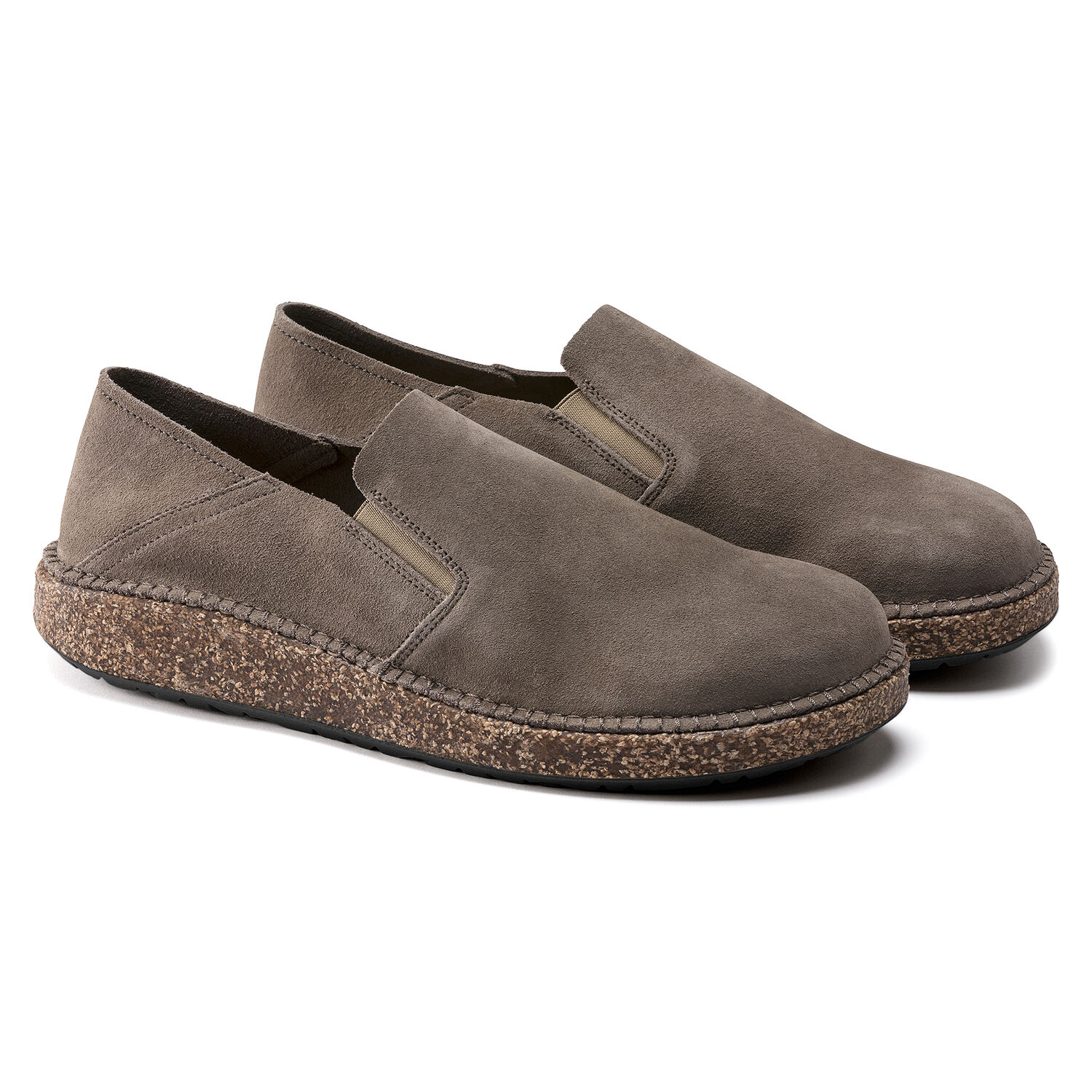 Callan Suede Leather Gray Taupe | BIRKENSTOCK