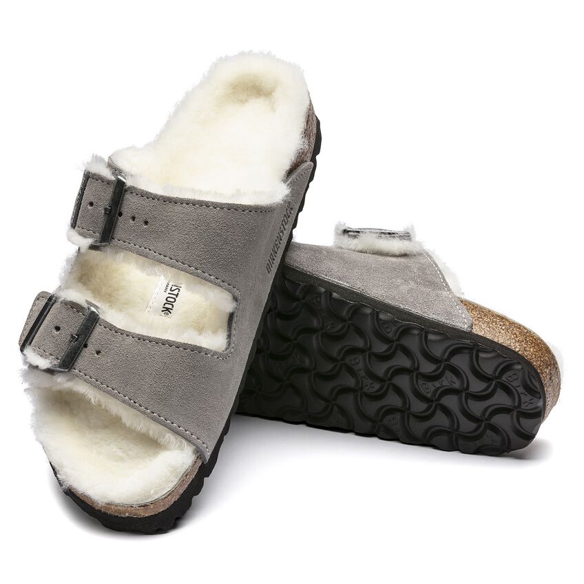 arizona shearling suede leather regular women's