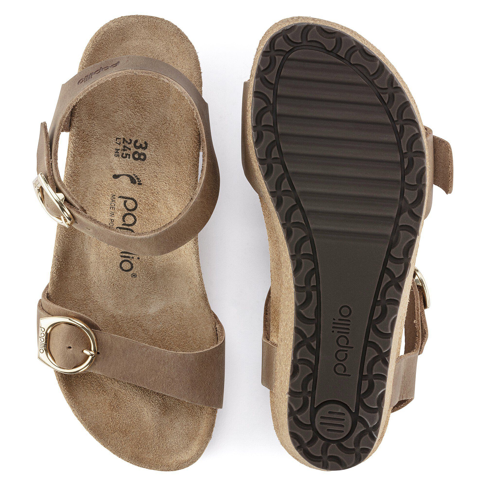 Soley Ring Buckle Natural Leather