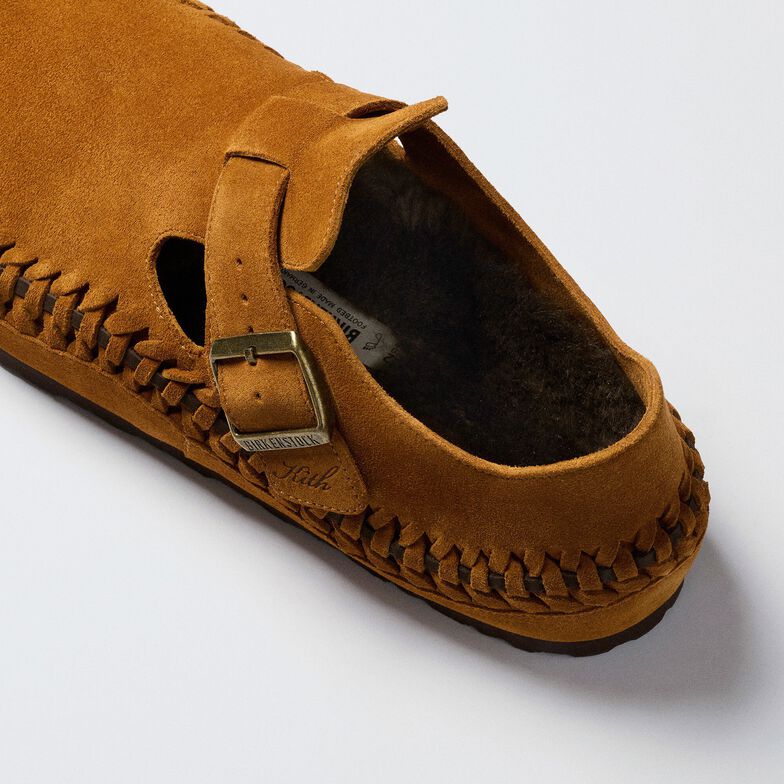 Kith London Braided Suede Leather Mink