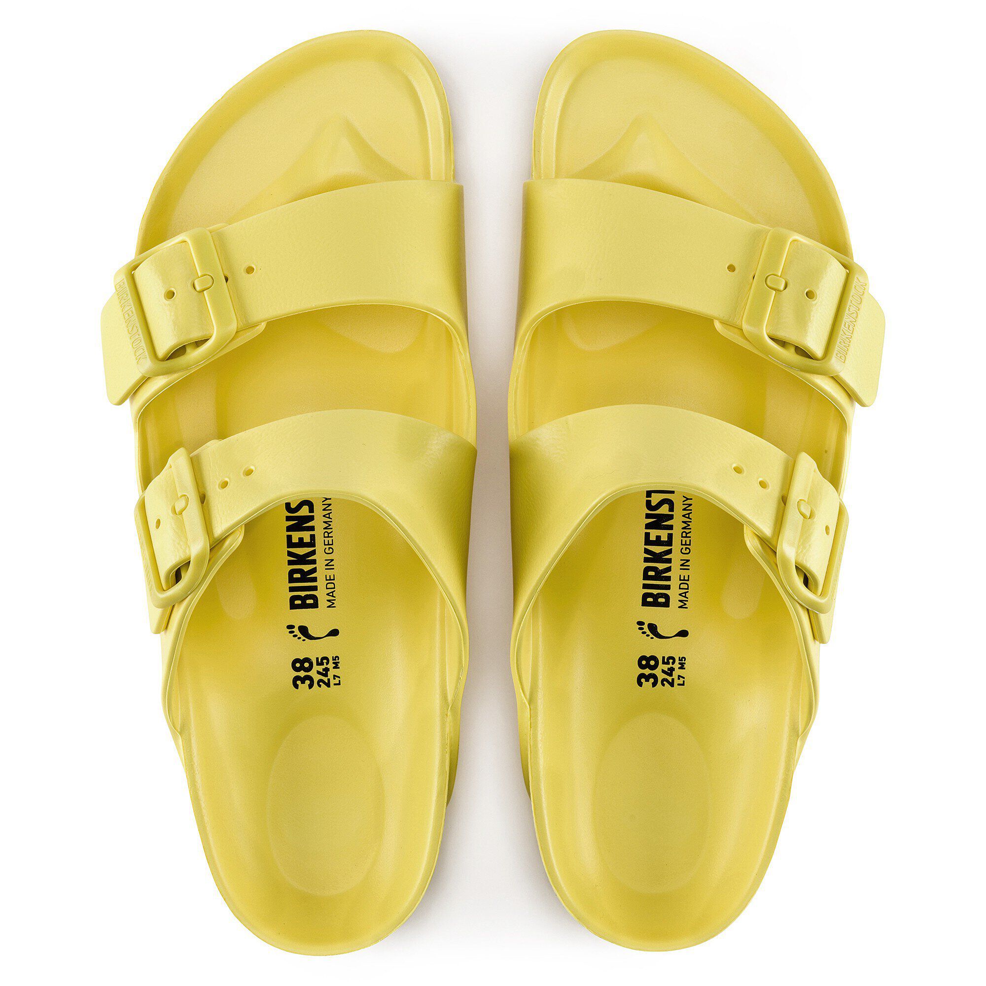 Yellow birkenstock sales