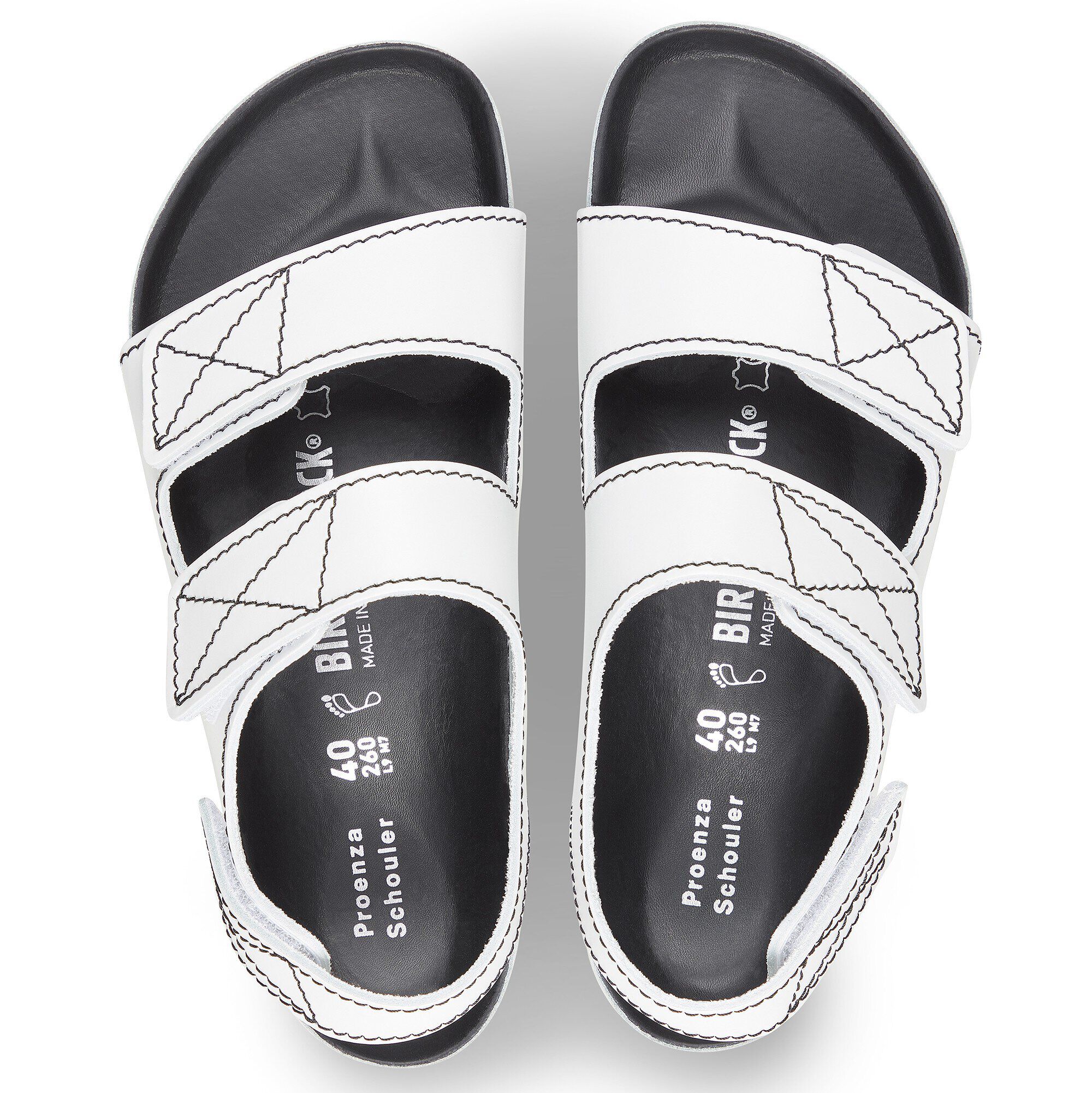 Proenza Schouler Arizona Leather Black | BIRKENSTOCK
