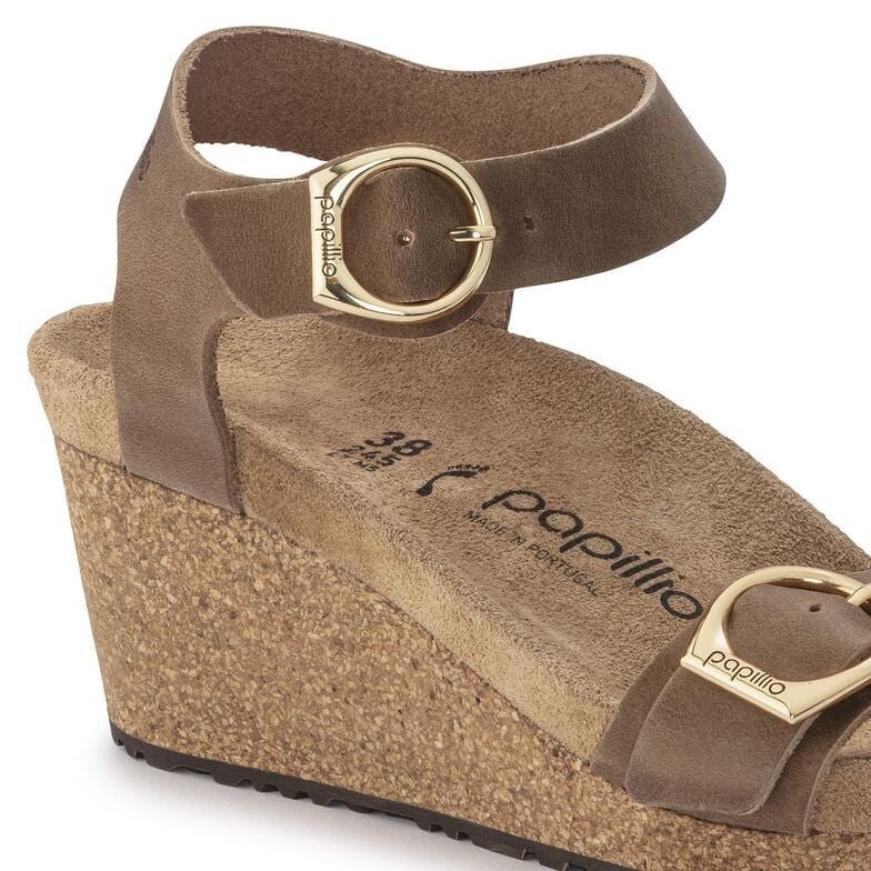 Soley Ring-Buckle Natural Leather