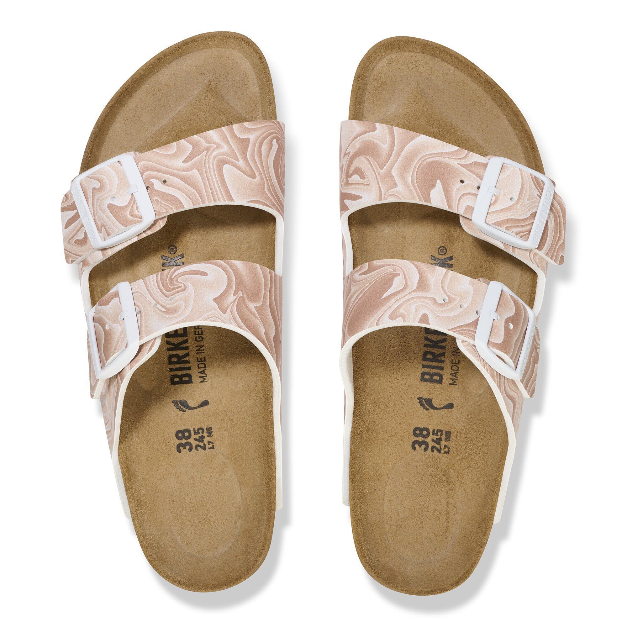 Arizona Birko-Flor New Beige | BIRKENSTOCK