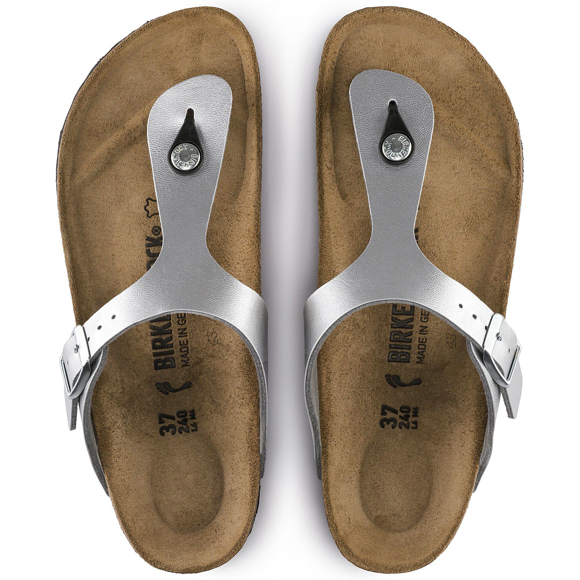 Gizeh Birko Flor Silver BIRKENSTOCK