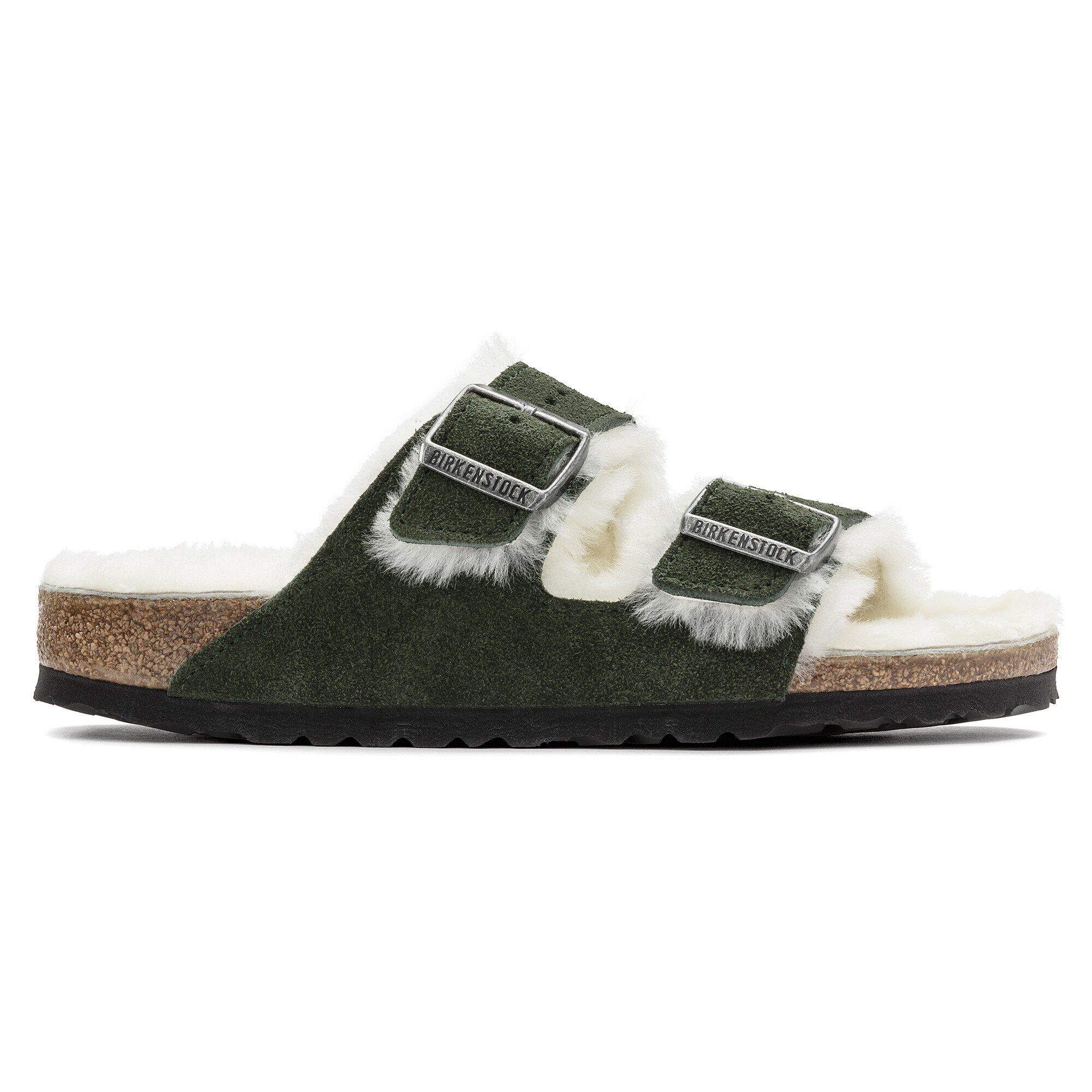 Arizona Shearling Suede Leather BIRKENSTOCK