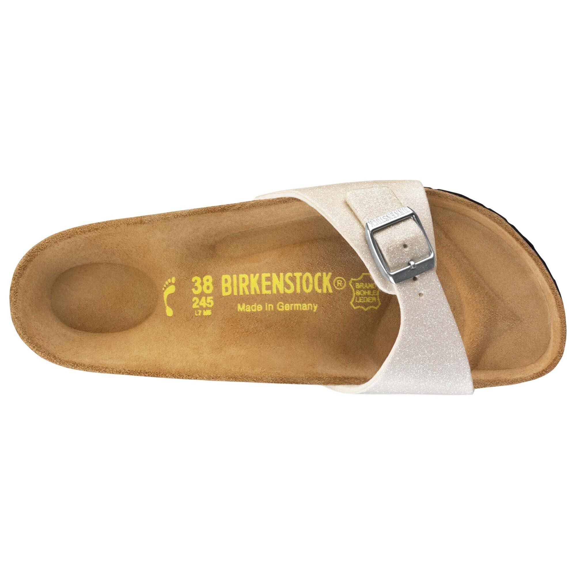 Birkenstock madrid magic snake discount white