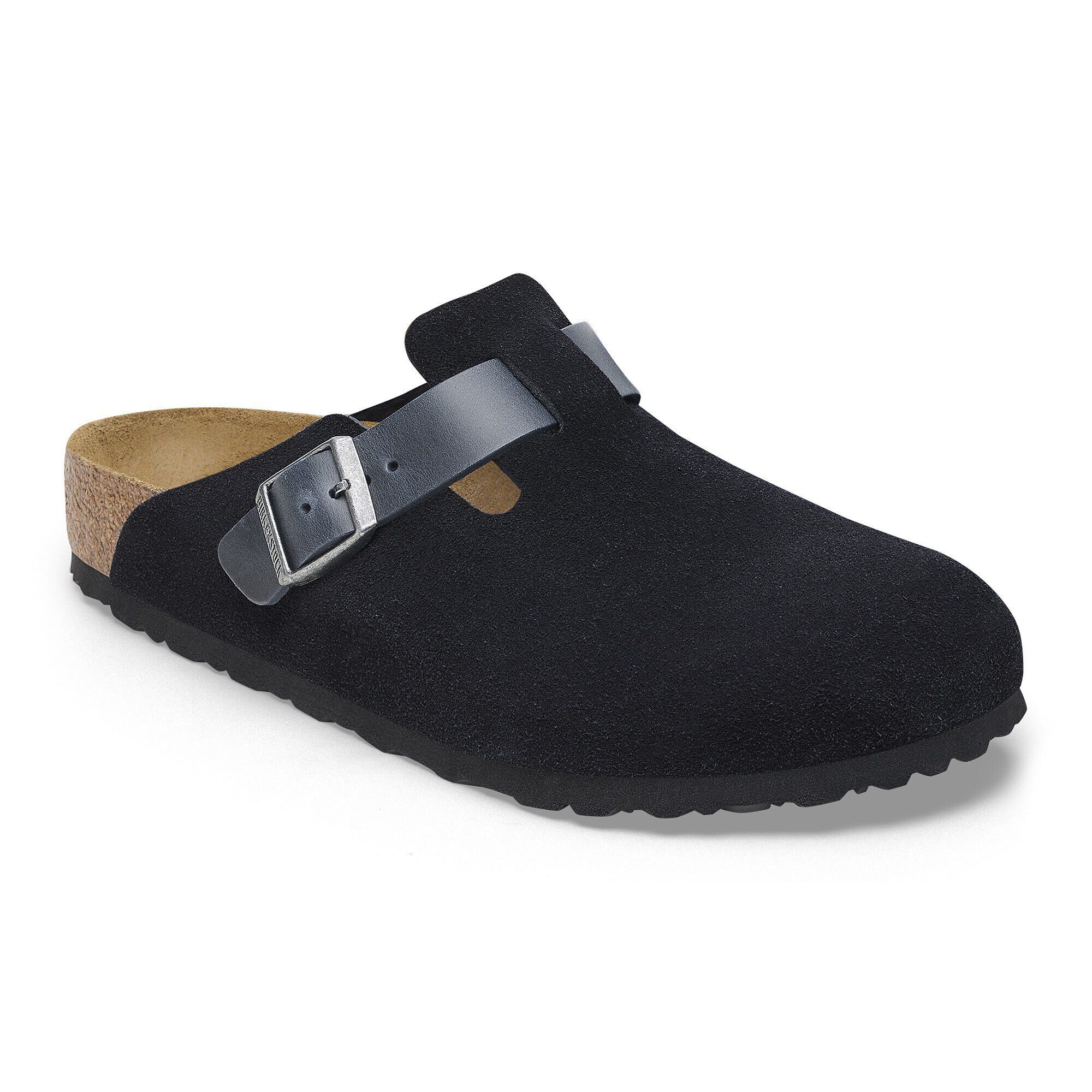 Boston Mixed Leather Midnight Blue | BIRKENSTOCK
