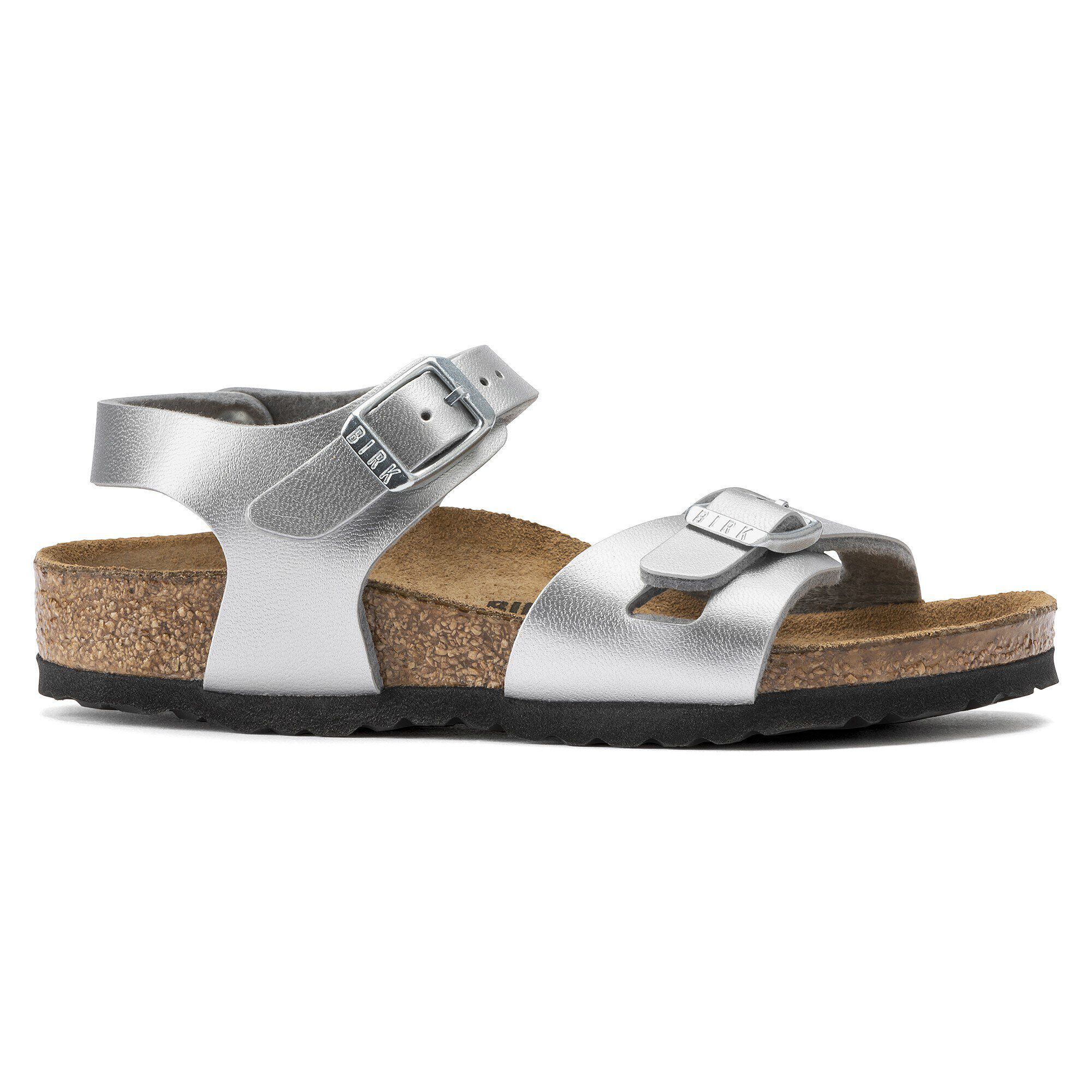 Rio Kids Birko Flor Silver BIRKENSTOCK